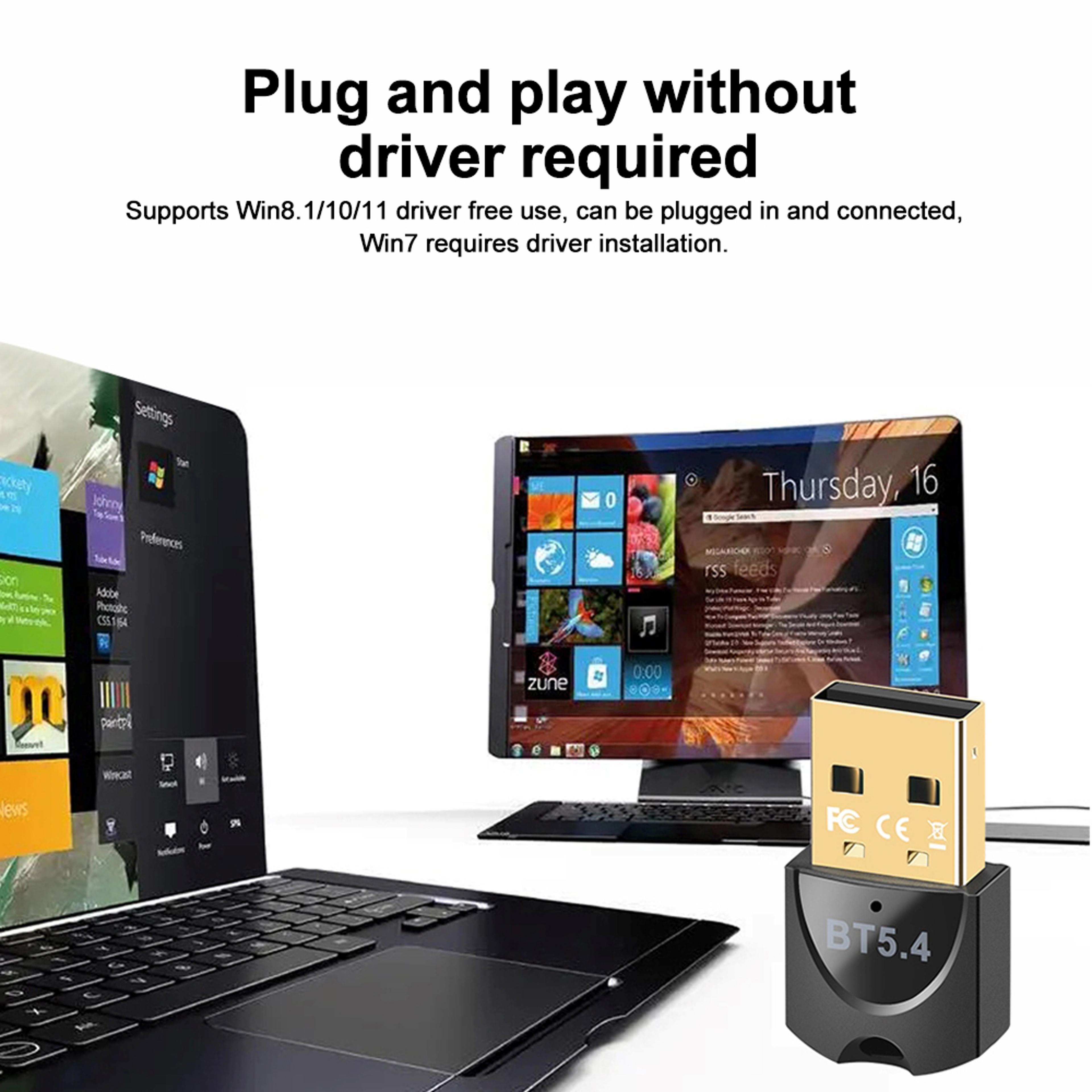 Bluetooth USB Adapter For PC Plug And Play Wireless Bluetooth Dongle 3