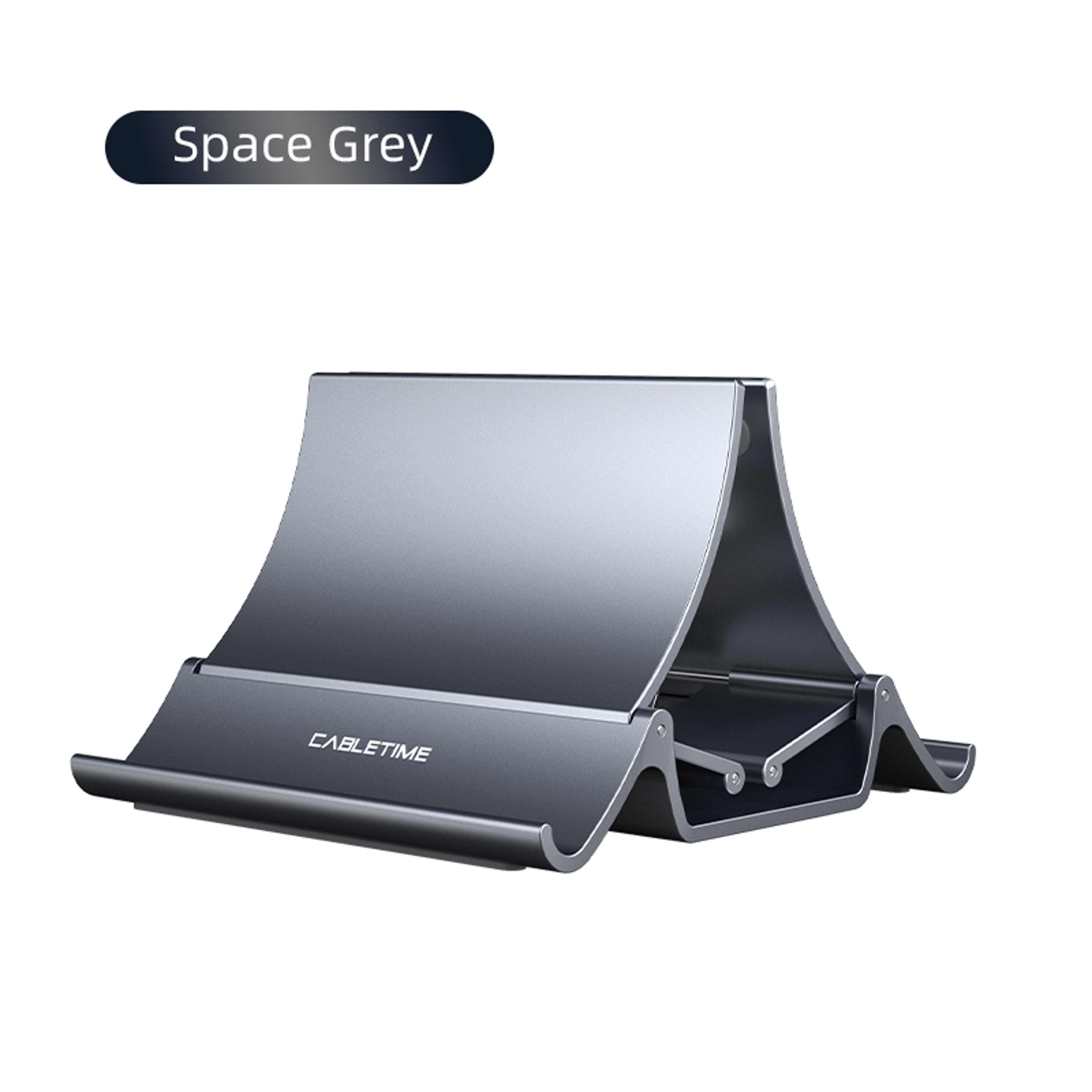 Space Saving Vertical Laptop Stand Adjustable Laptop Dock Holder For MacBook Surface IPad  Tablets 6