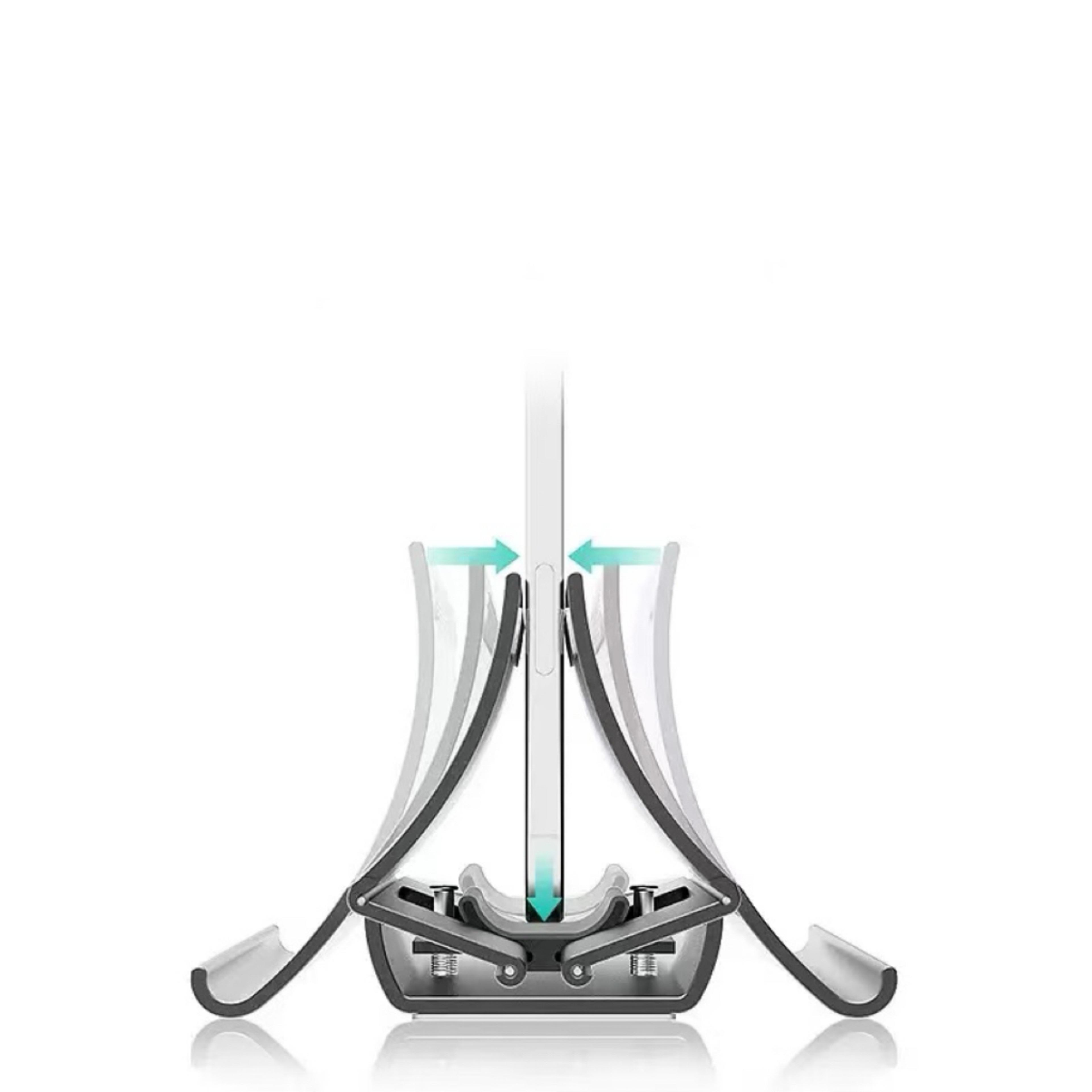 Vertical Laptop Stand With Gravity Lock Heat Dissipation Laptop Dock For Tablets And Notebooks 3