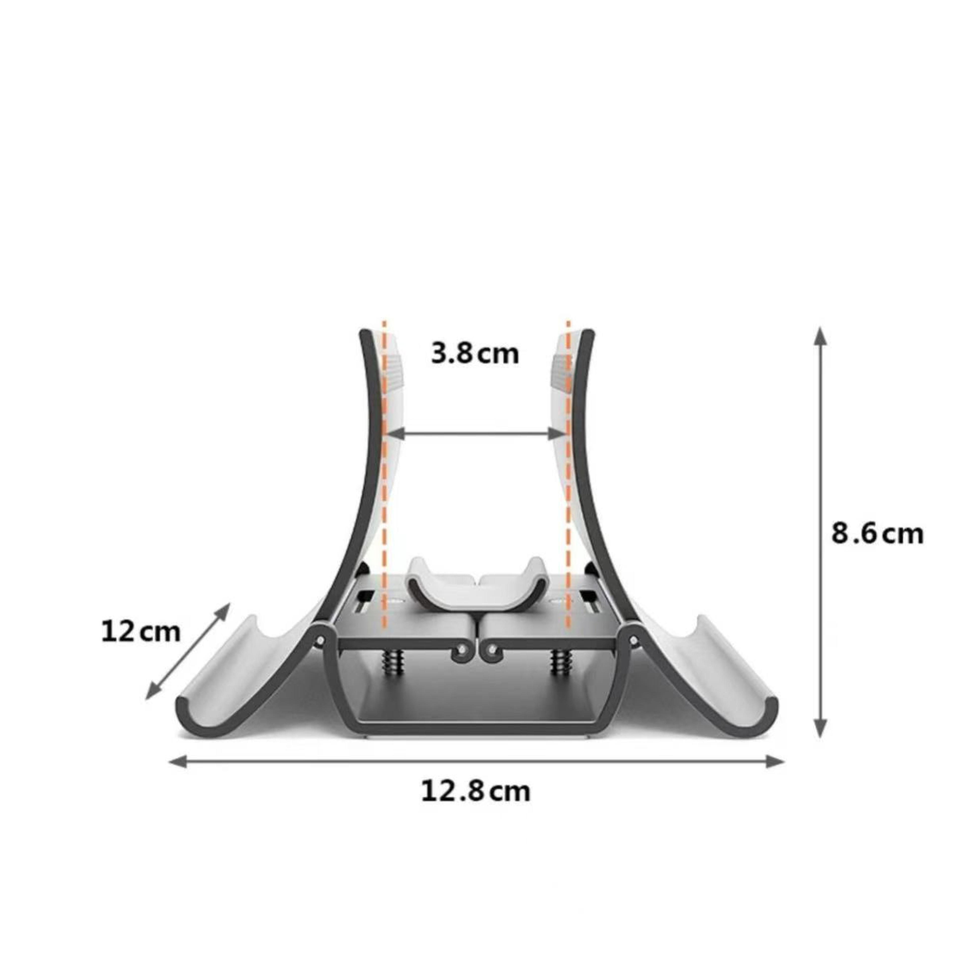 Vertical Laptop Stand With Gravity Lock Heat Dissipation Laptop Dock For Tablets And Notebooks 6