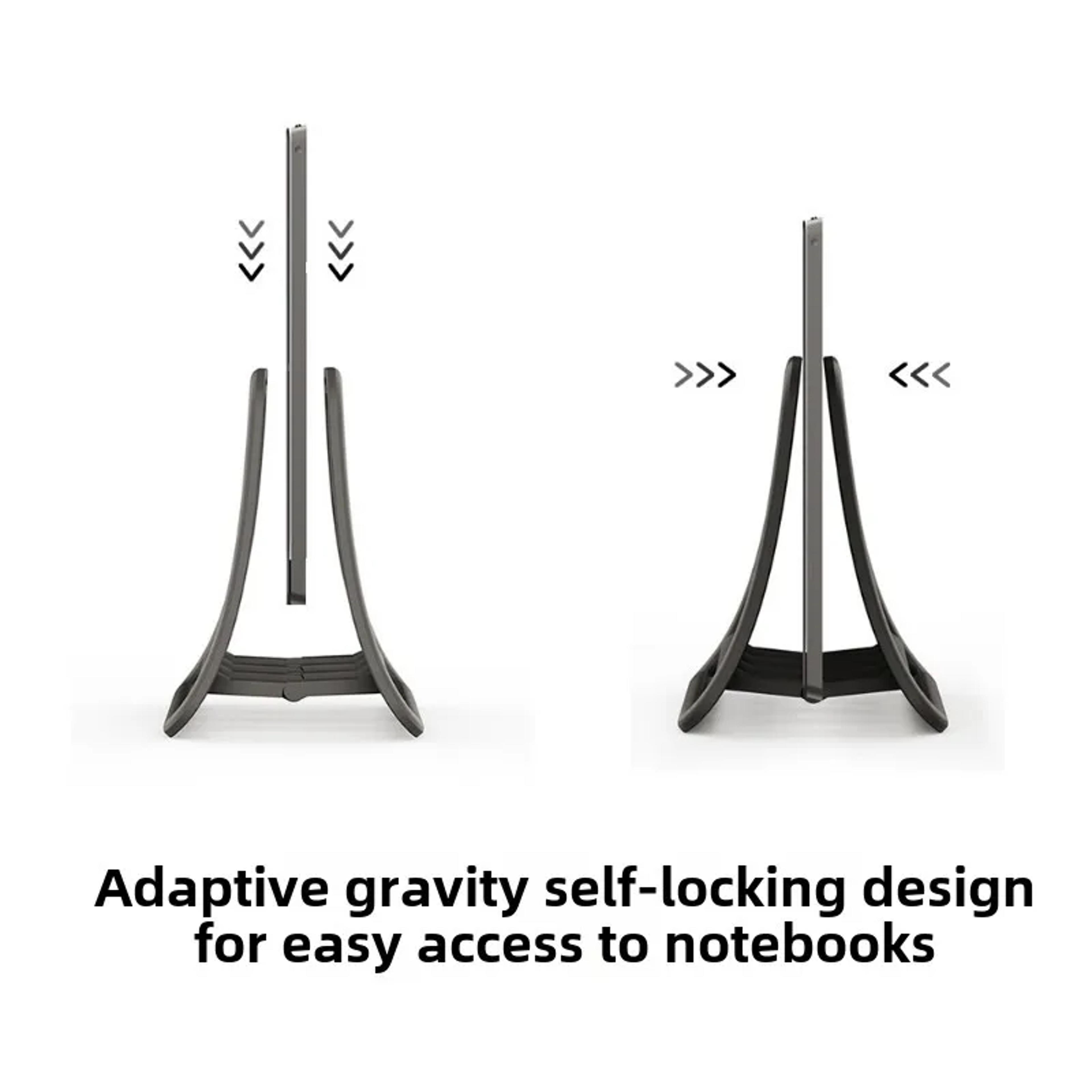 Universal Vertical Laptop Stand Adjustable Laptop Dock For MacBook Dell Lenovo  Tablets 3