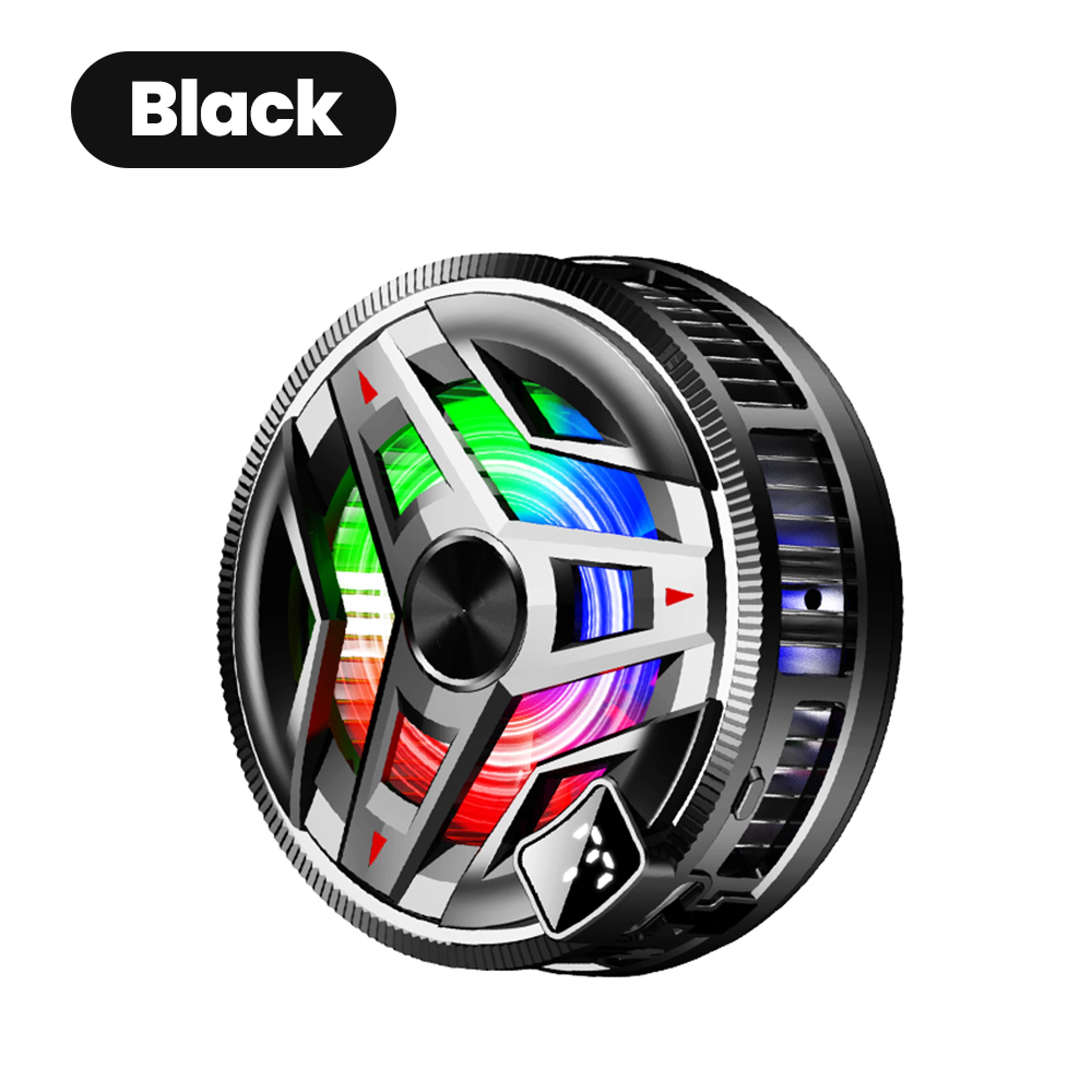 Magnetic Semiconductor Phone Cooler With RGB Lights 3 Level Cooling Fan For Gaming Smartphones 5