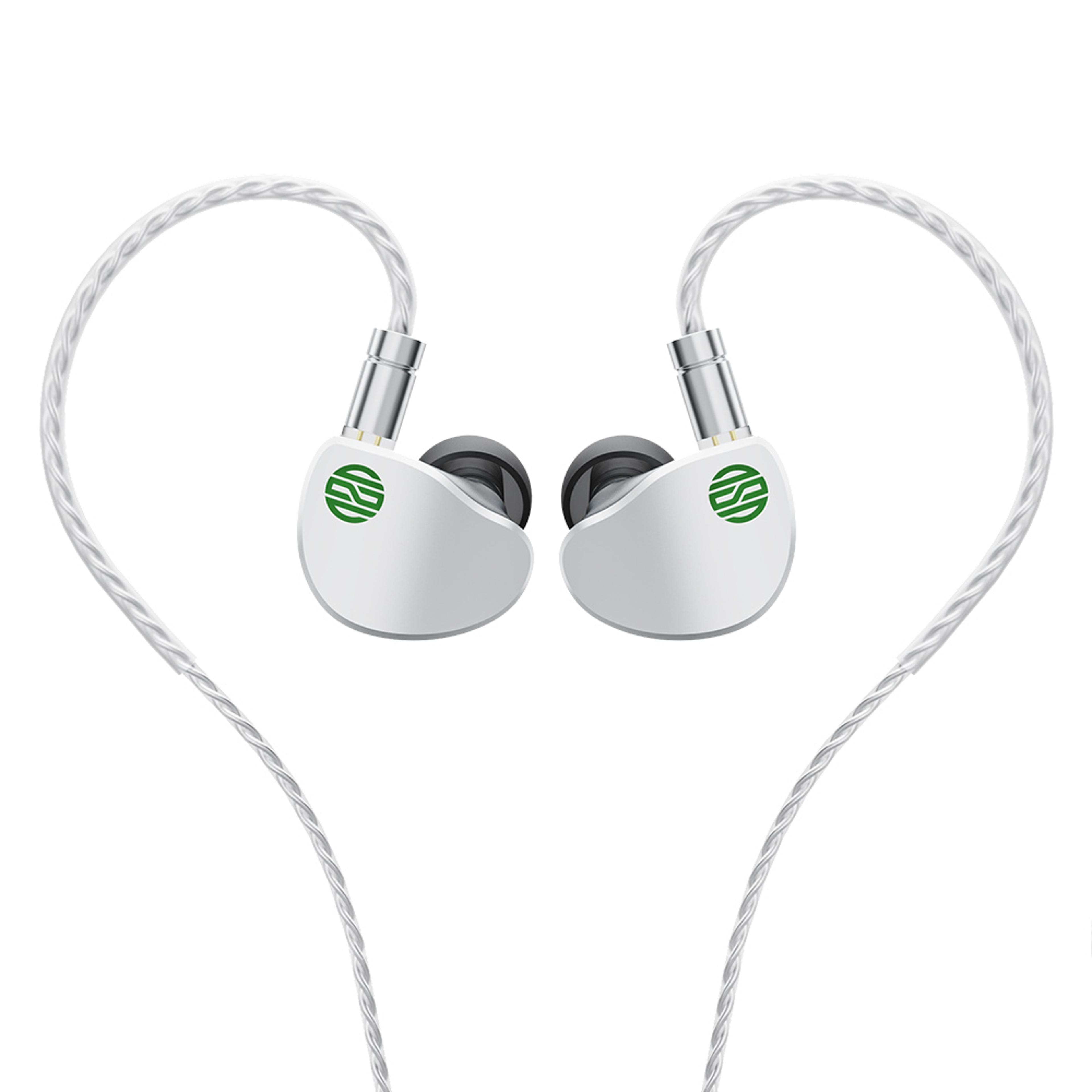 hifi earphones with dual chamber dynamic driver for clear bass & premium sound