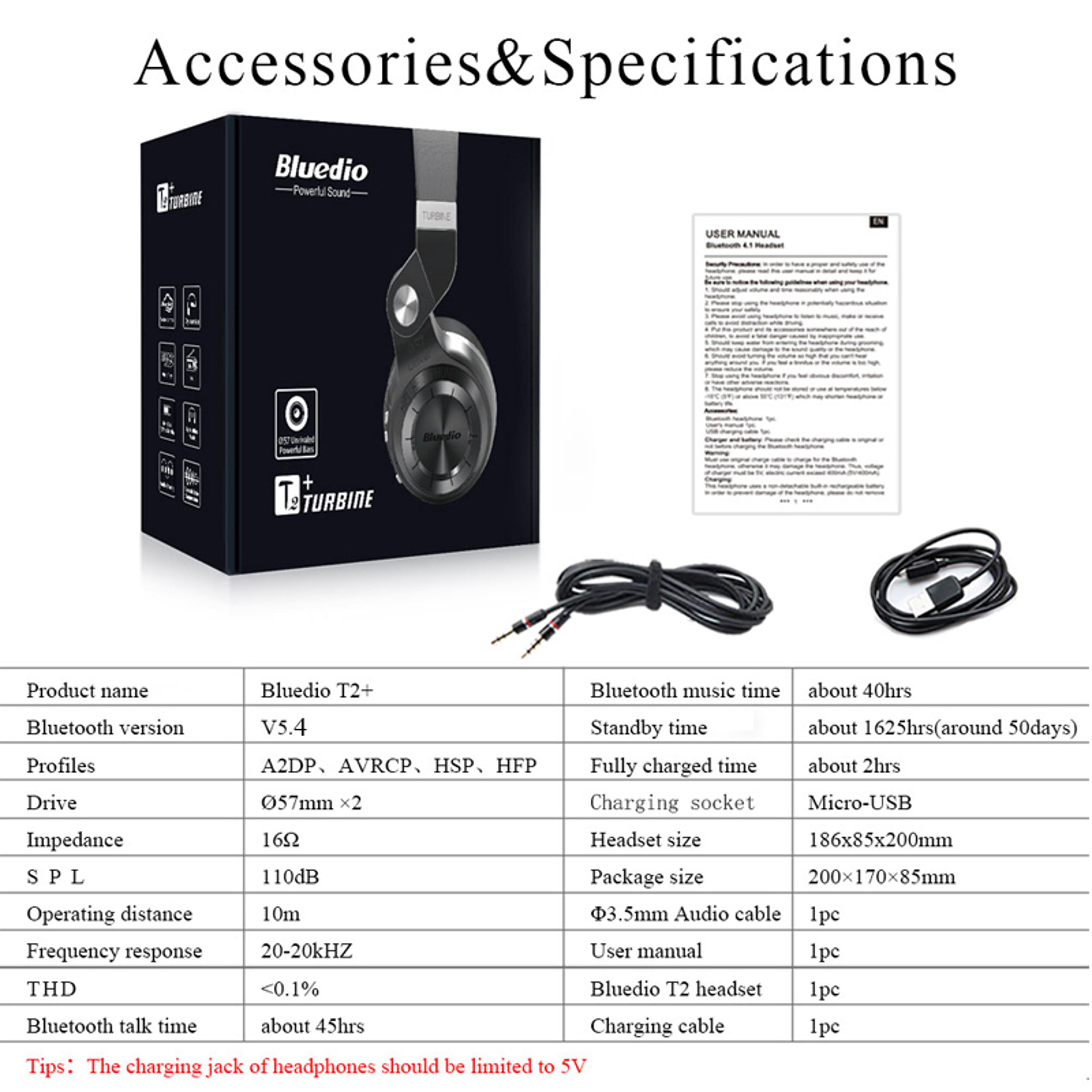 Bluetooth Wireless Headset Foldable Bluetooth Headphones With HiFi Stereo Sound 6