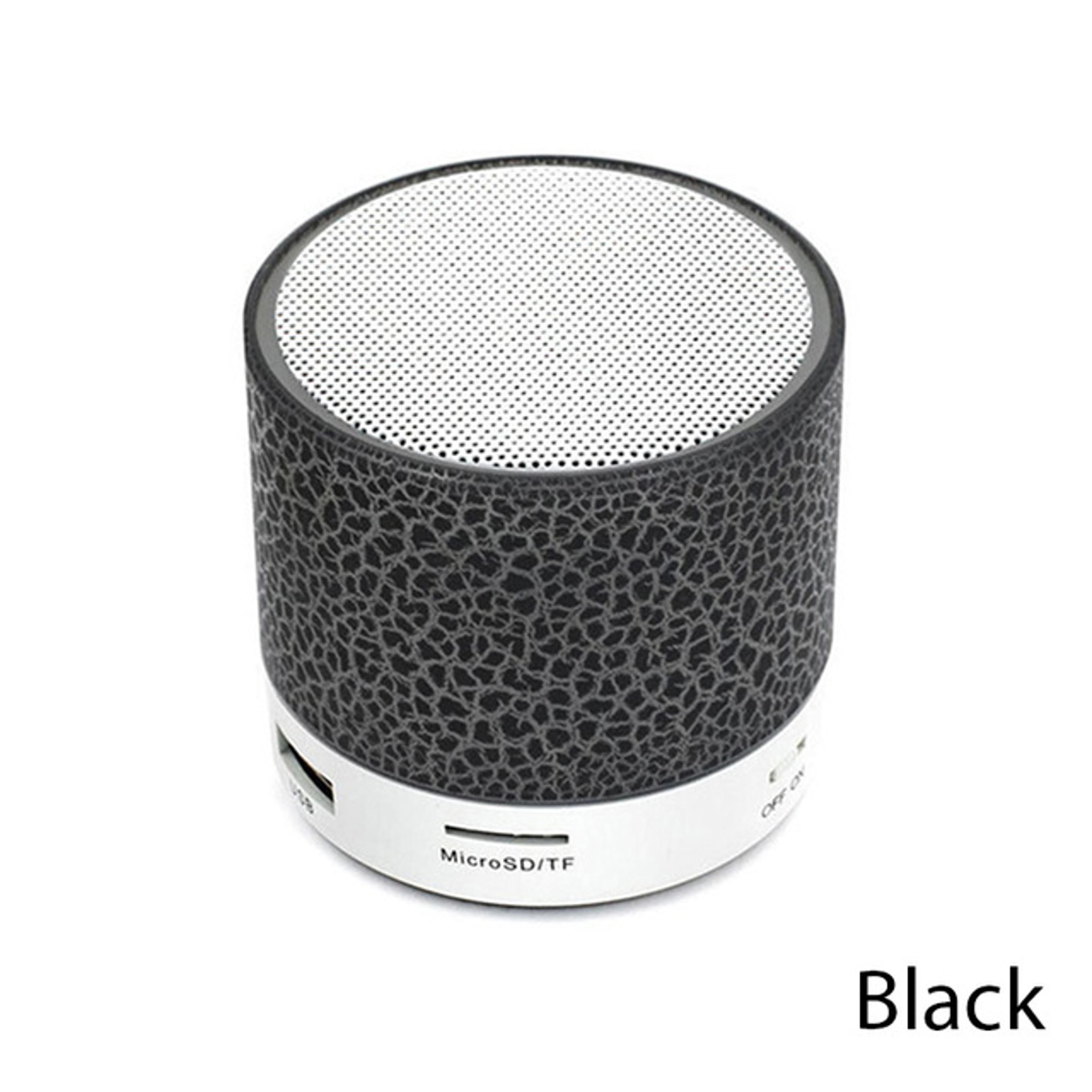 Crystal Glow Bluetooth Speaker With LED Lights TF Card  USB Portable Mini Wireless Speaker 6