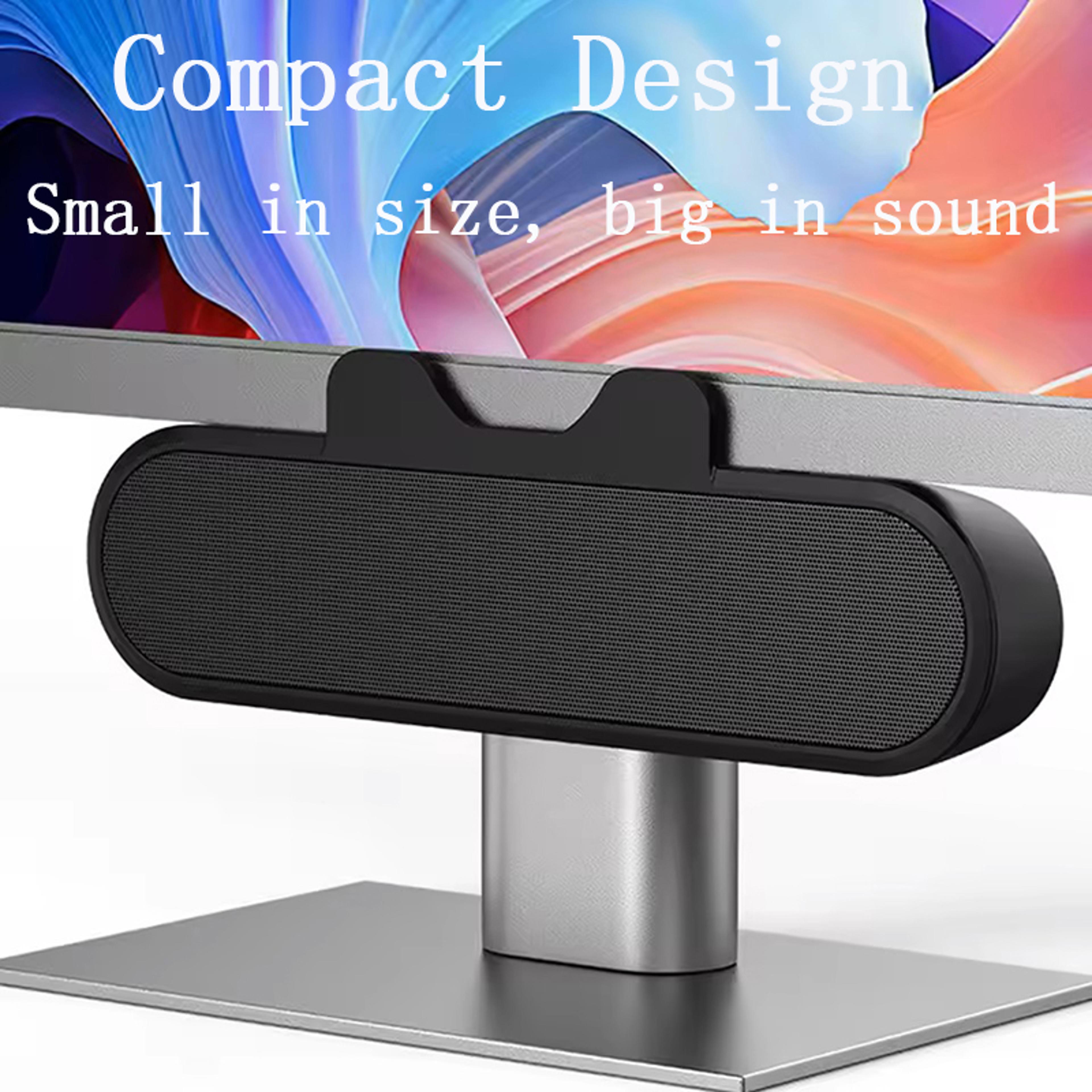 ClipTune USB Computer Speaker Portable Desktop Clip On Speaker For PC Laptop  TV 1