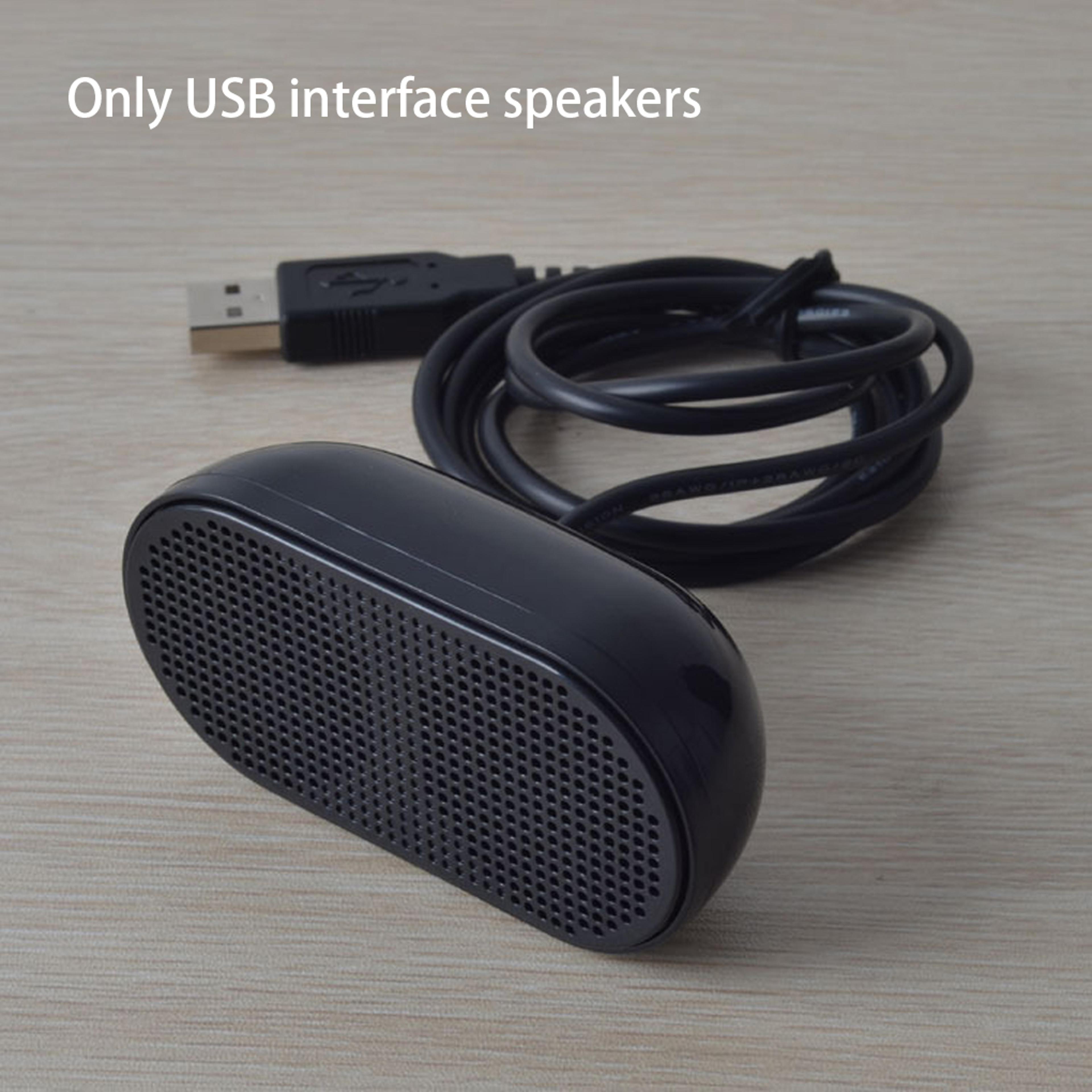Portable USB Computer Speakers Mini Laptop Speaker For Clear Stereo Sound 1