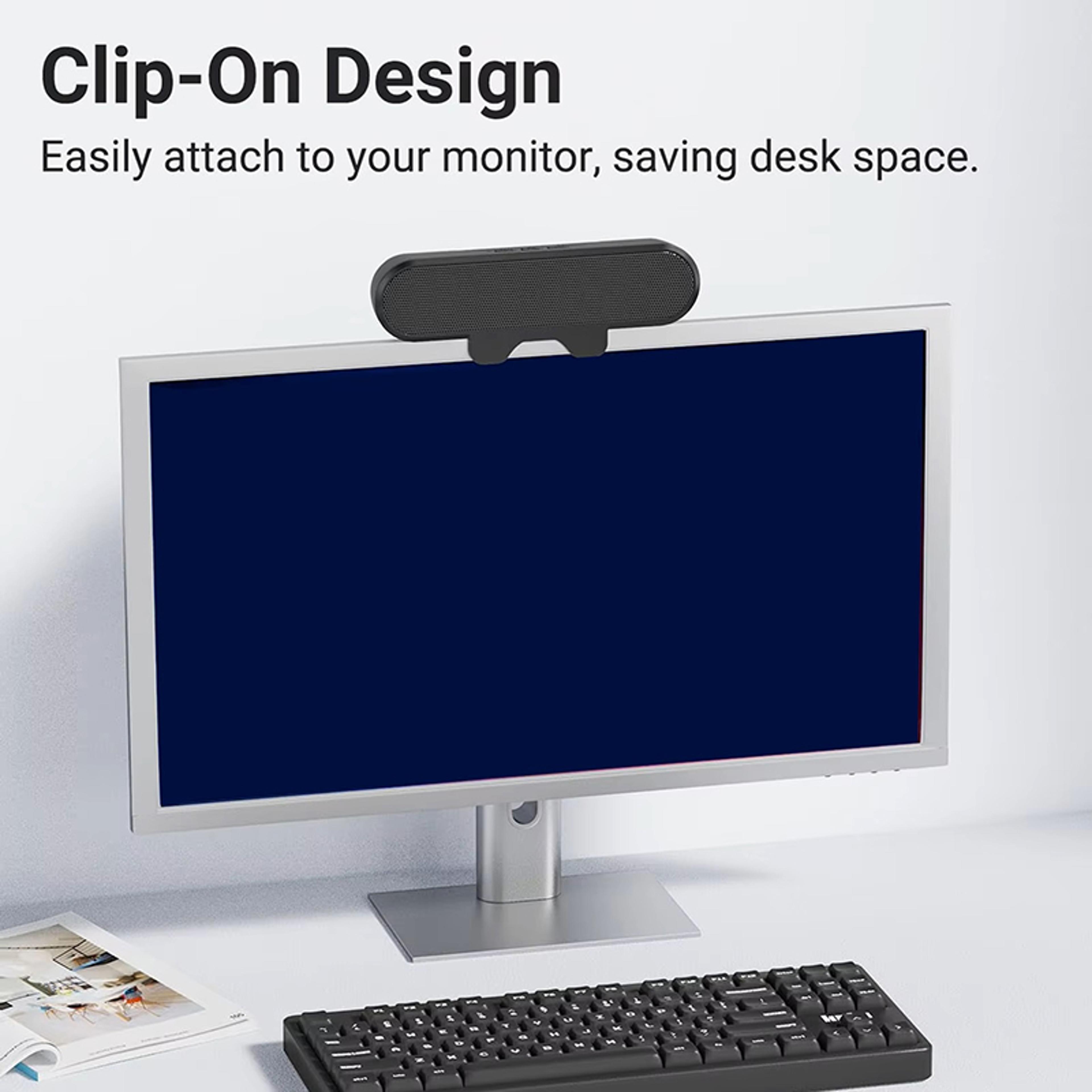 Mini Soundbar Speaker USB Computer Speaker For PC Laptop  TV 2