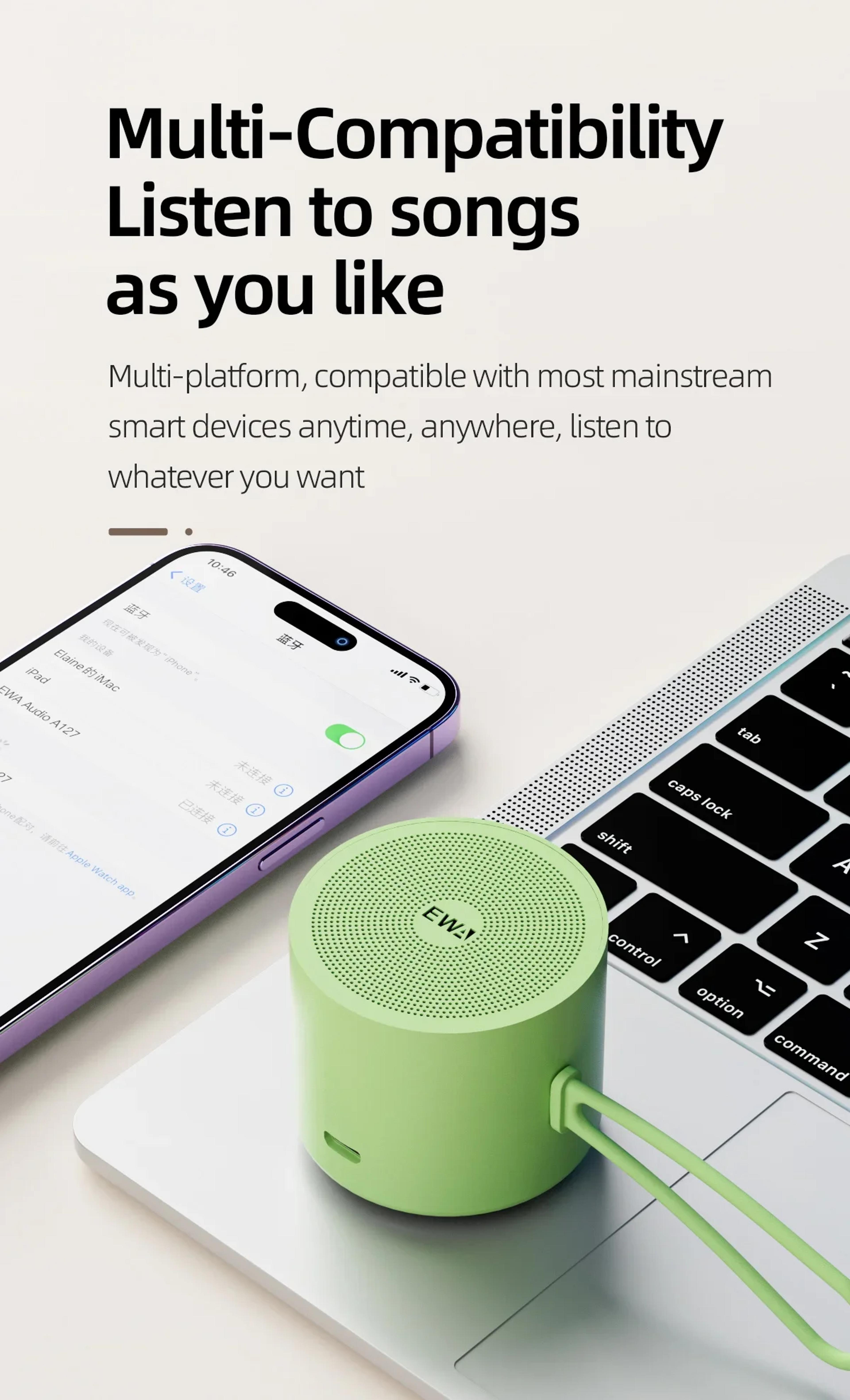 MetalPulse Portable Bluetooth Speaker Mini Wireless Subwoofer For Outdoor Travel 4