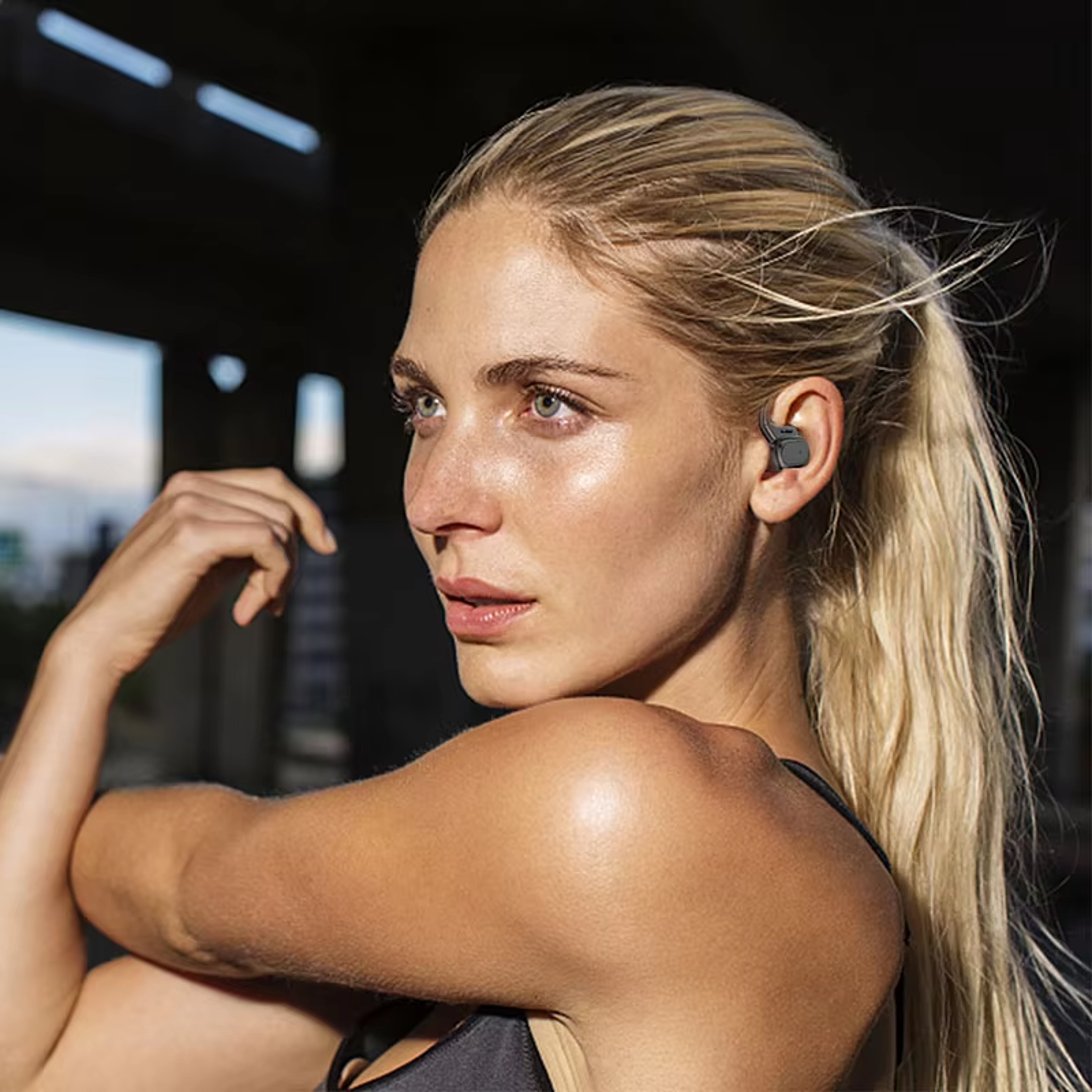 Bluetooth Earbuds With Earhooks ENC Mic  LED Display For Sports Gaming  Everyday Calls 3