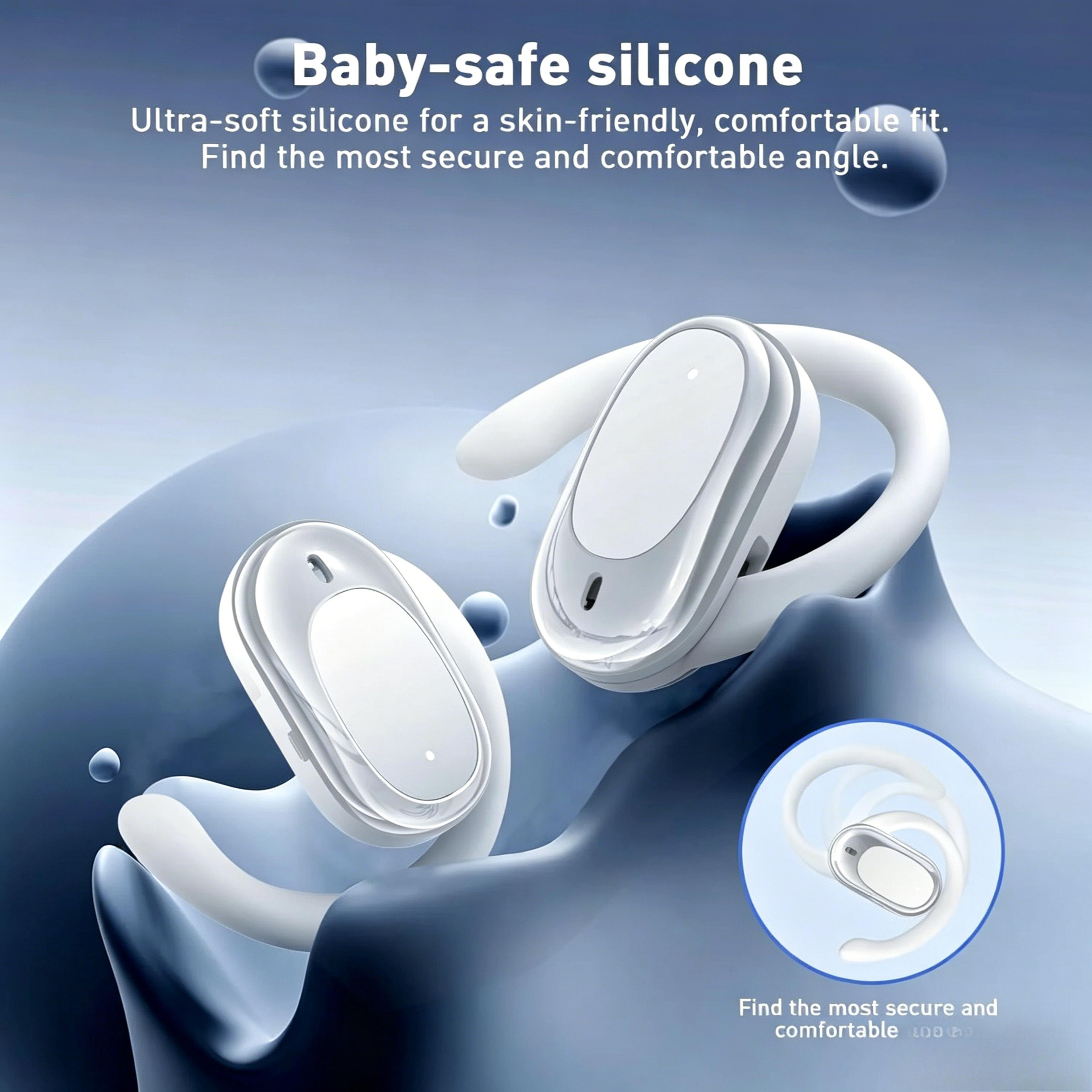 Open Ear Headphones Bluetooth Wireless Earbuds With Rotatable Fit  HD Mic 6