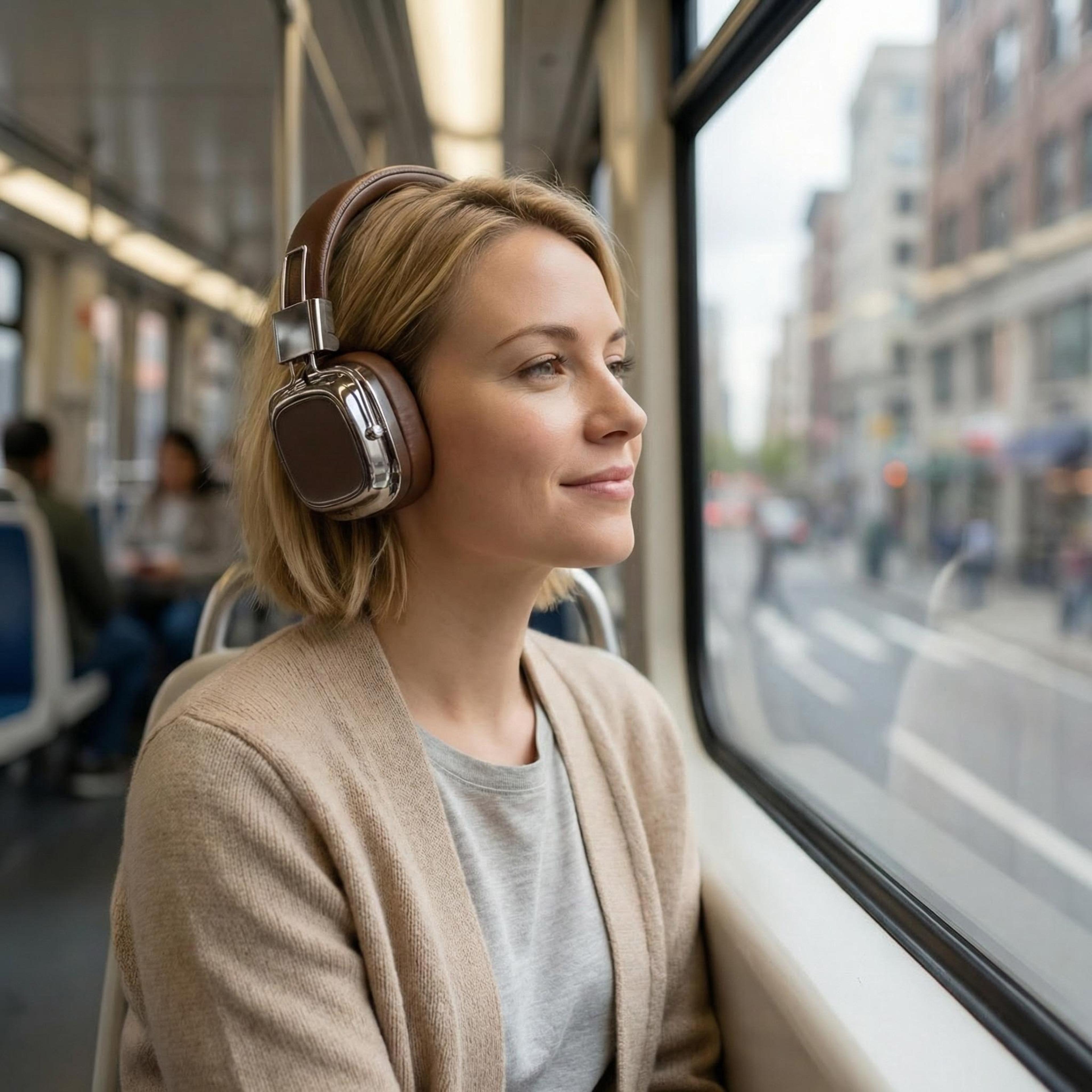 Leather Bluetooth Over Ear Headphones With Bluetooth Foldable Design  Wired Mode 0