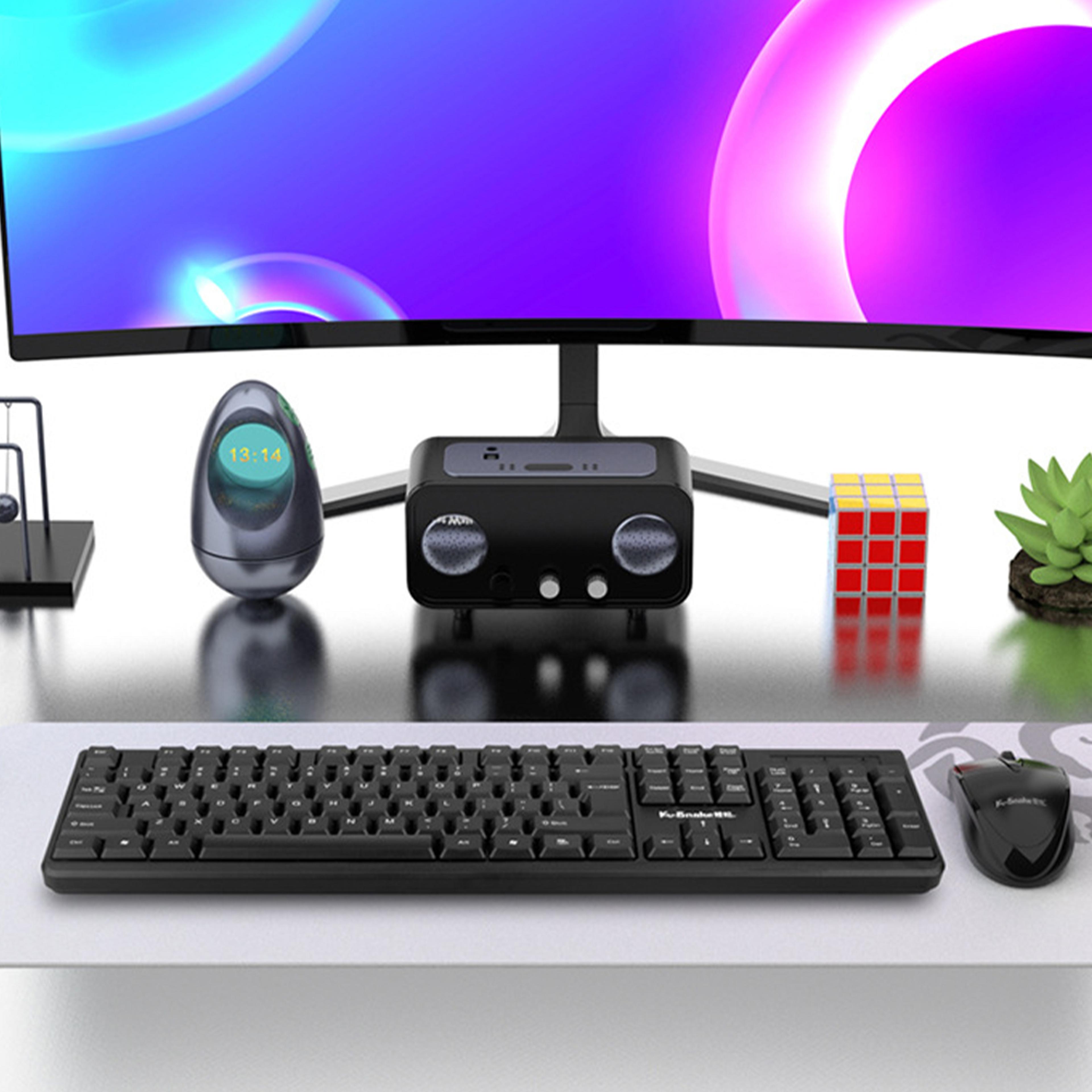 Reliable Wired USB Keyboard And Mouse Combo For PC Laptop  Office Gaming 5