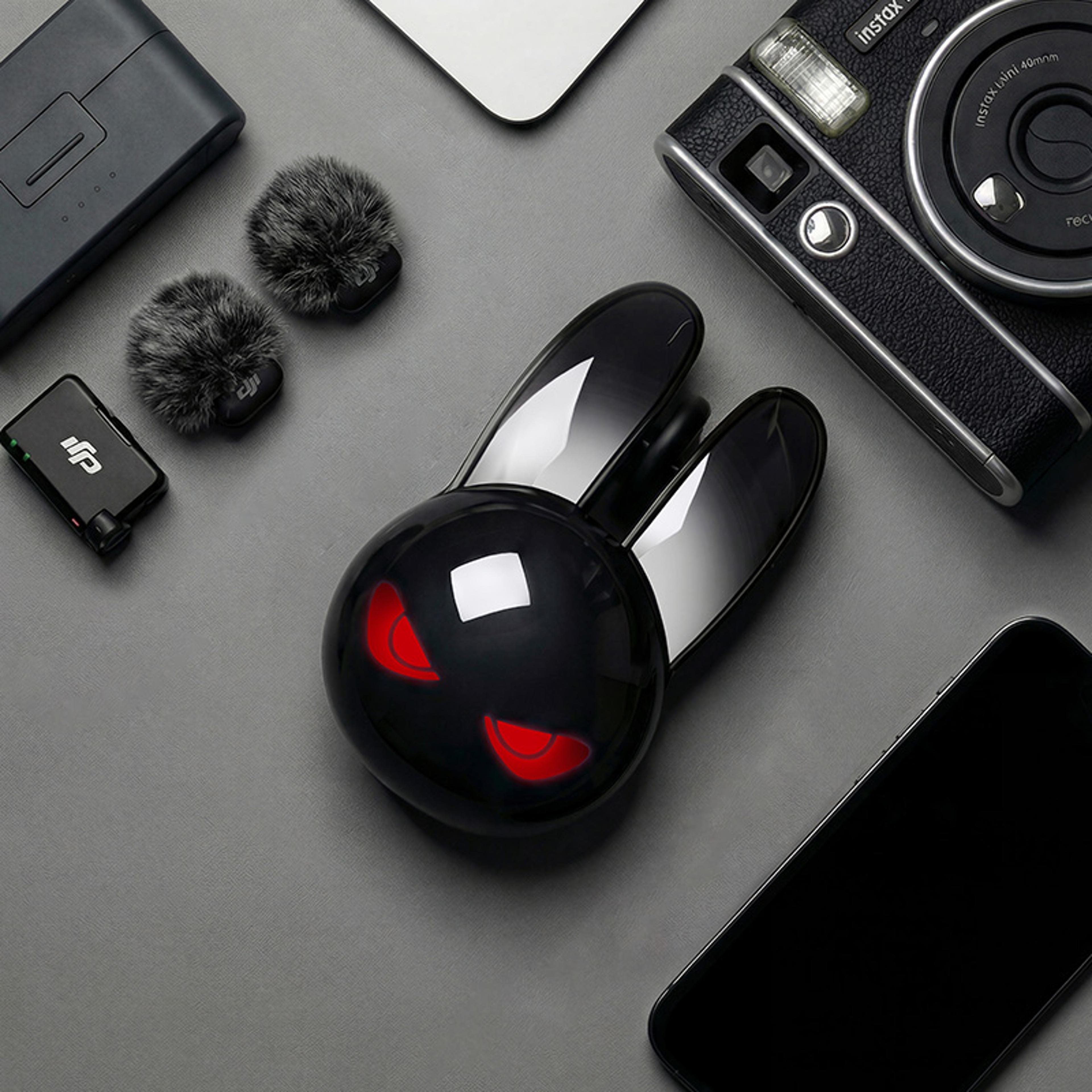 Rabbit Wireless Bluetooth Mouse Rechargeable Silent RGB Mouse For Laptop PC Tablet 0