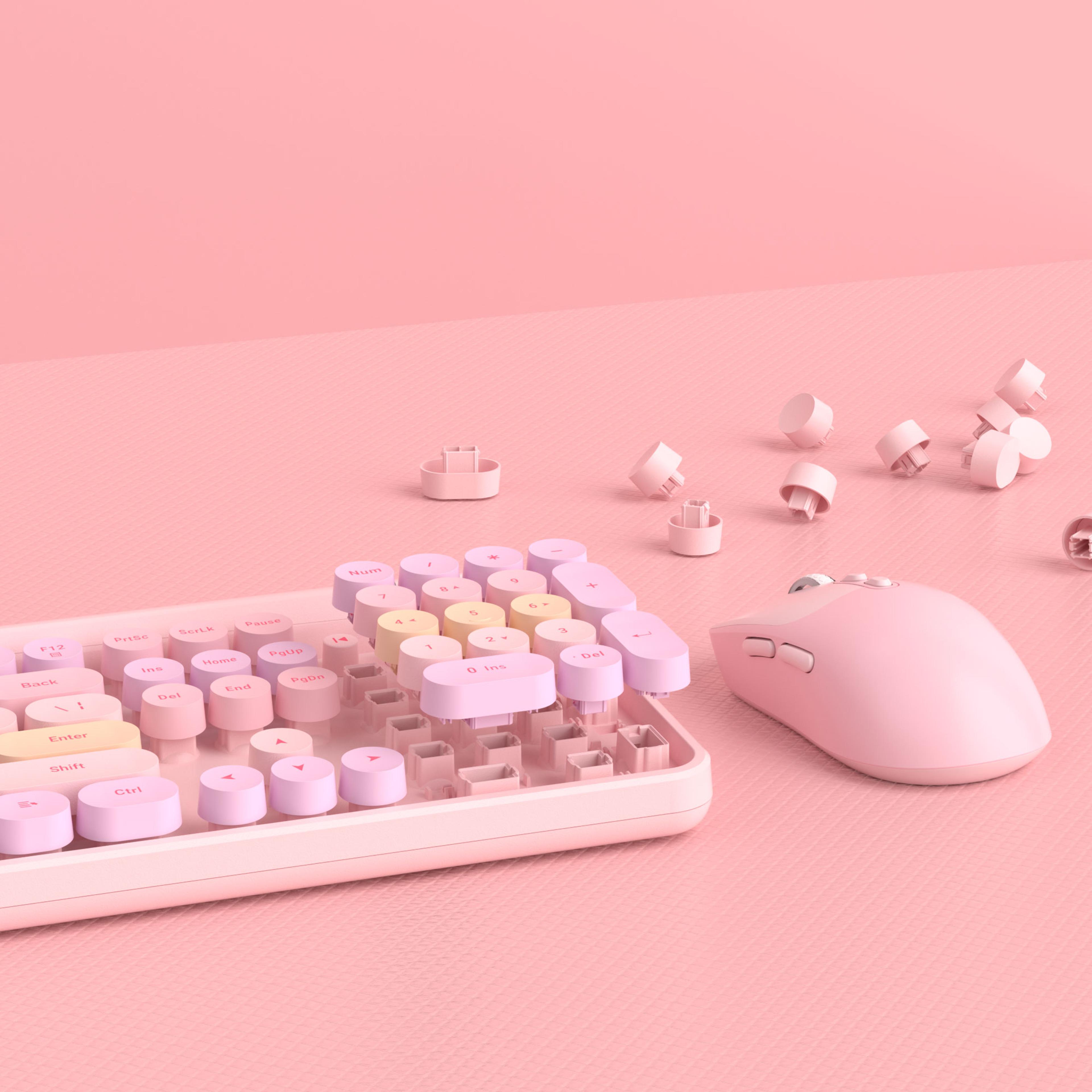 Gaming Keyboard And Mouse Combo With Wireless DPI Adjustable Mouse 3