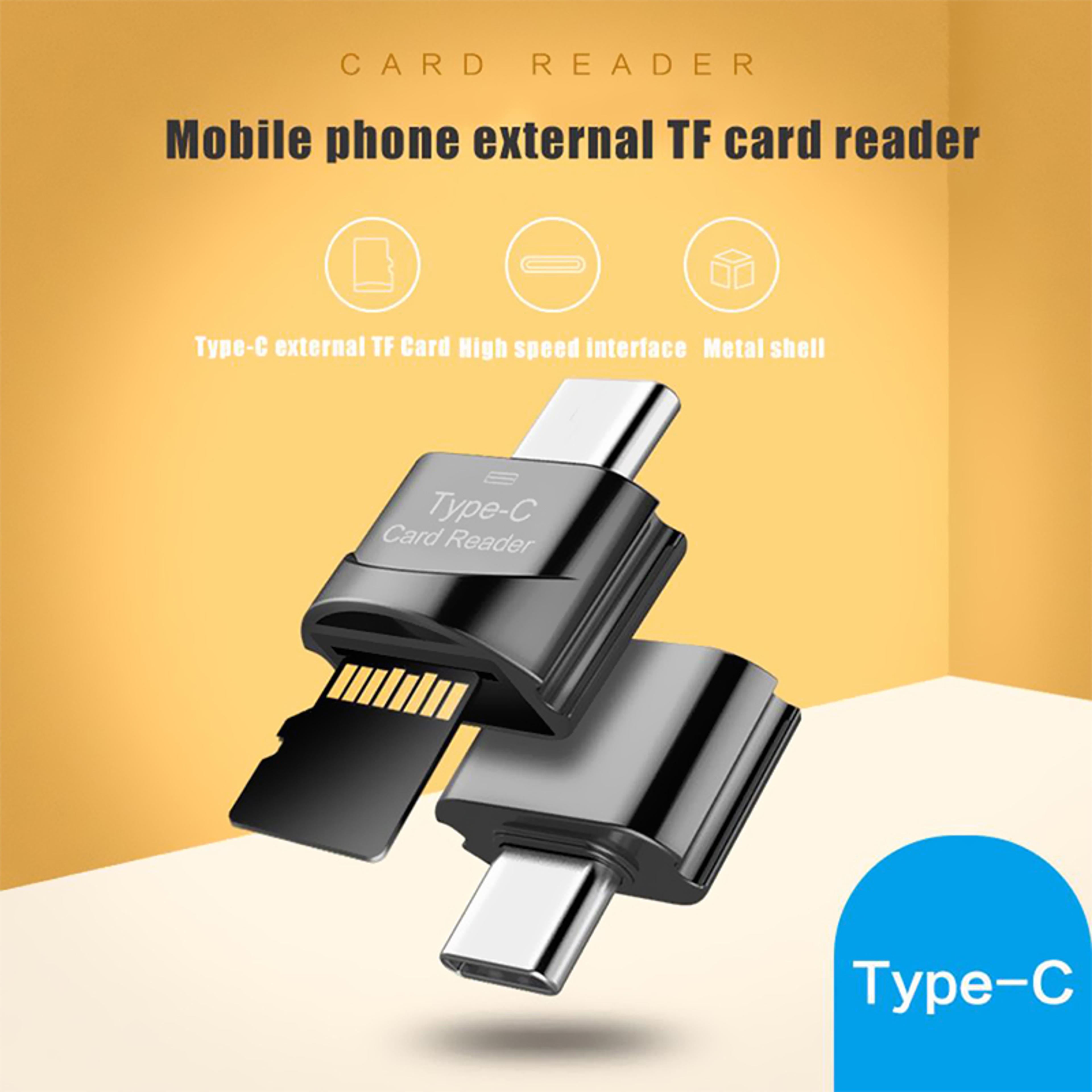 USB C SD Card Reader USB OTG Type C Memory Card Adapter For TF And SD Cards 3