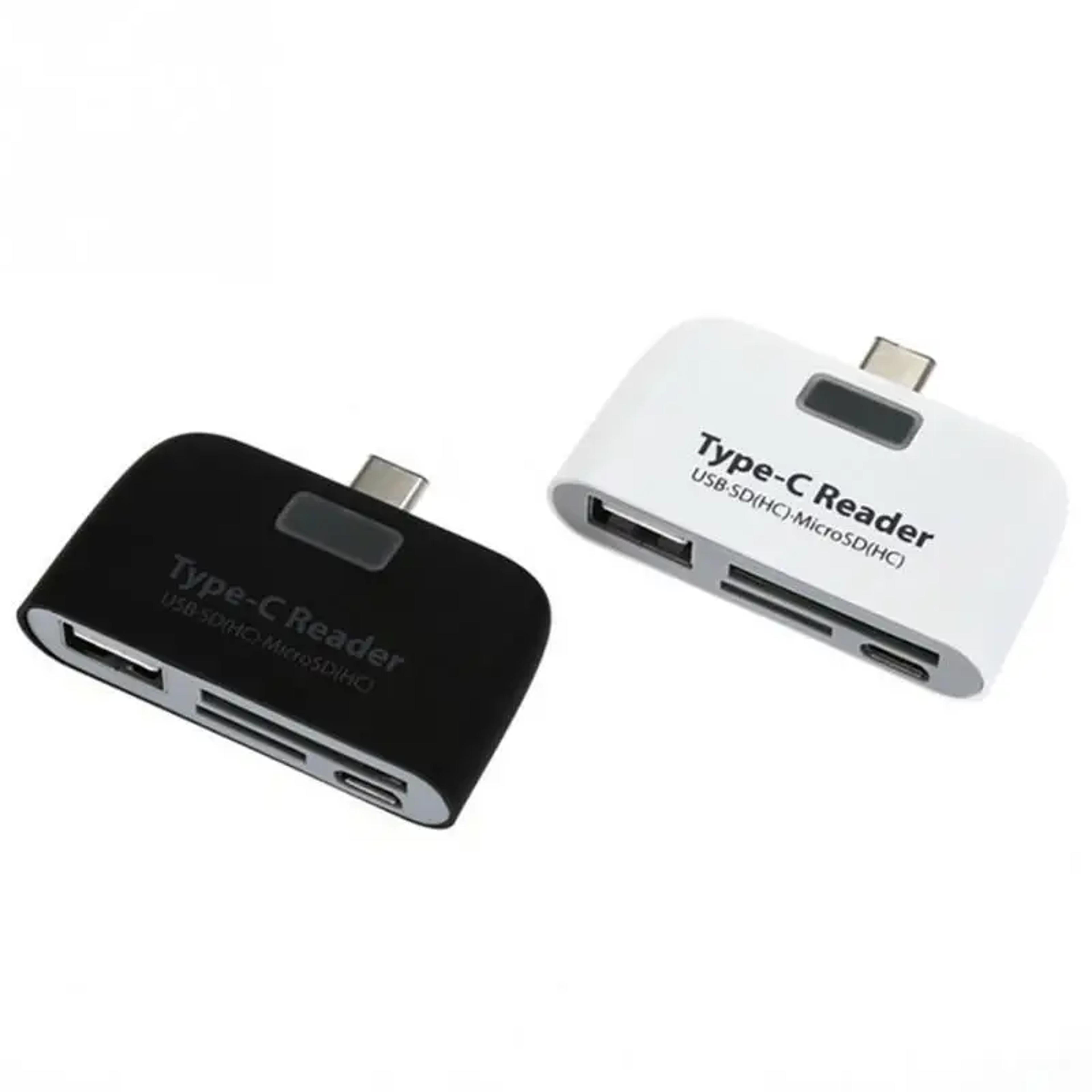 USB C Card Reader USB SD TF OTG Memory Card Adapter 3