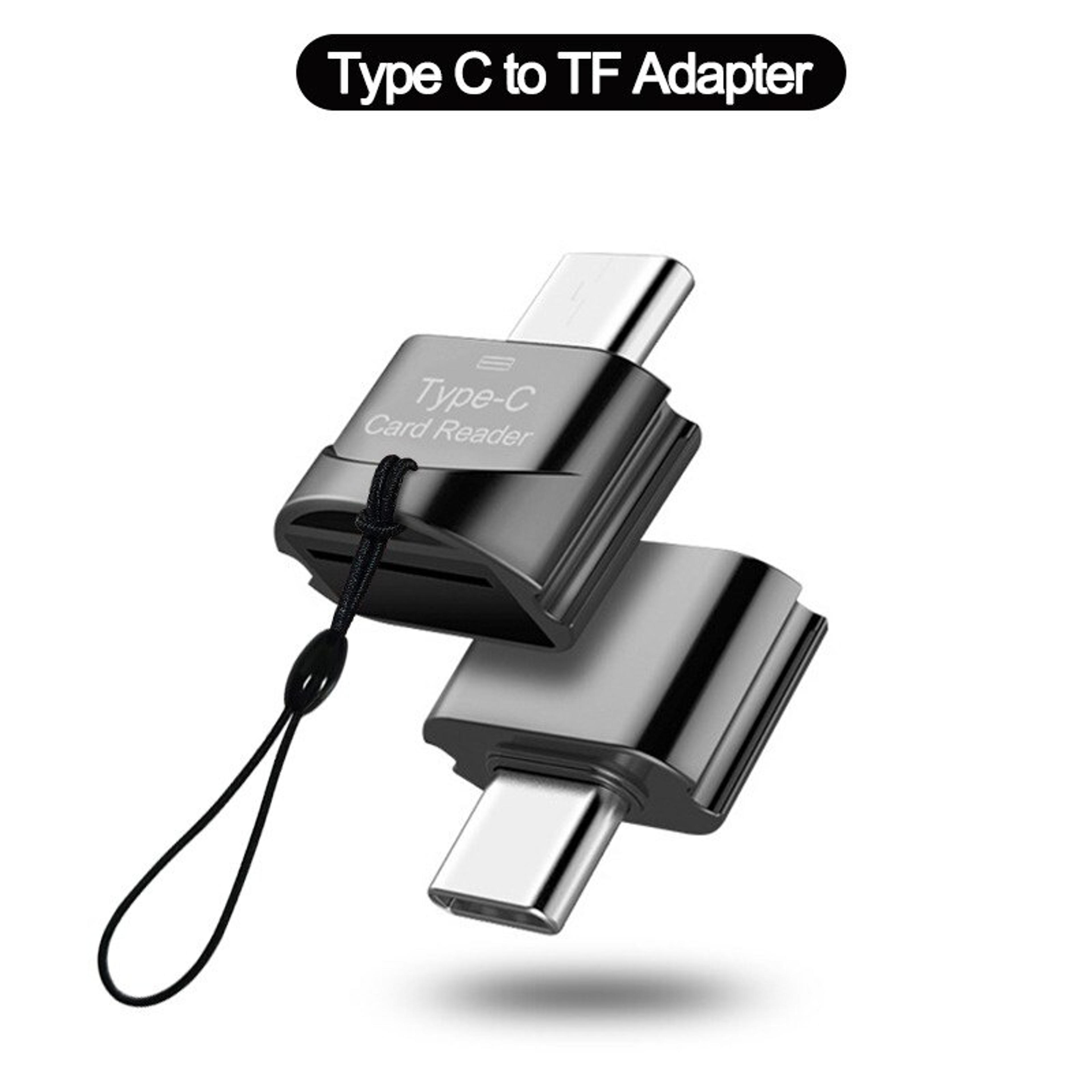 USB C Card Reader OTG Micro SD TF Memory Card Adapter 6