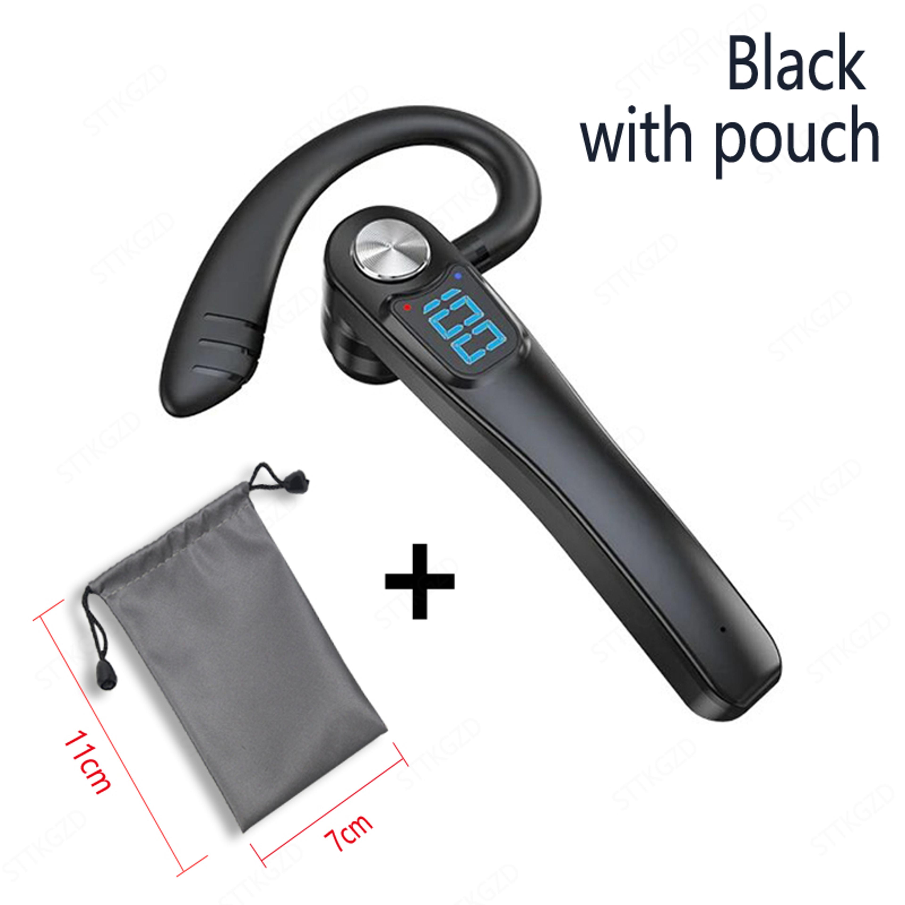 Bluetooth Wireless Headset With ENC Noise Cancelling Microphone For Business And Driving 2