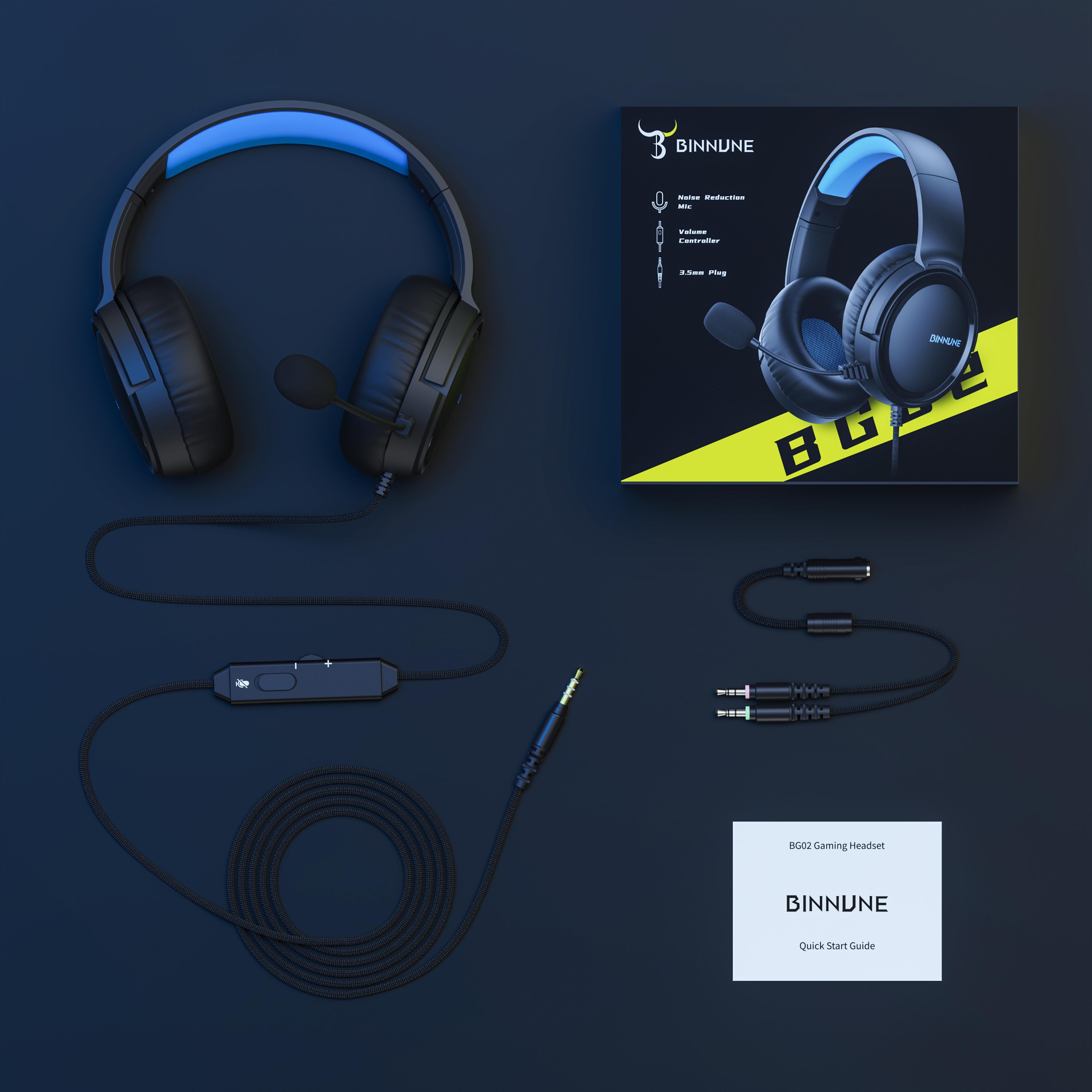 Wired Gaming Headset With Microphone For Xbox Switch And PC 4