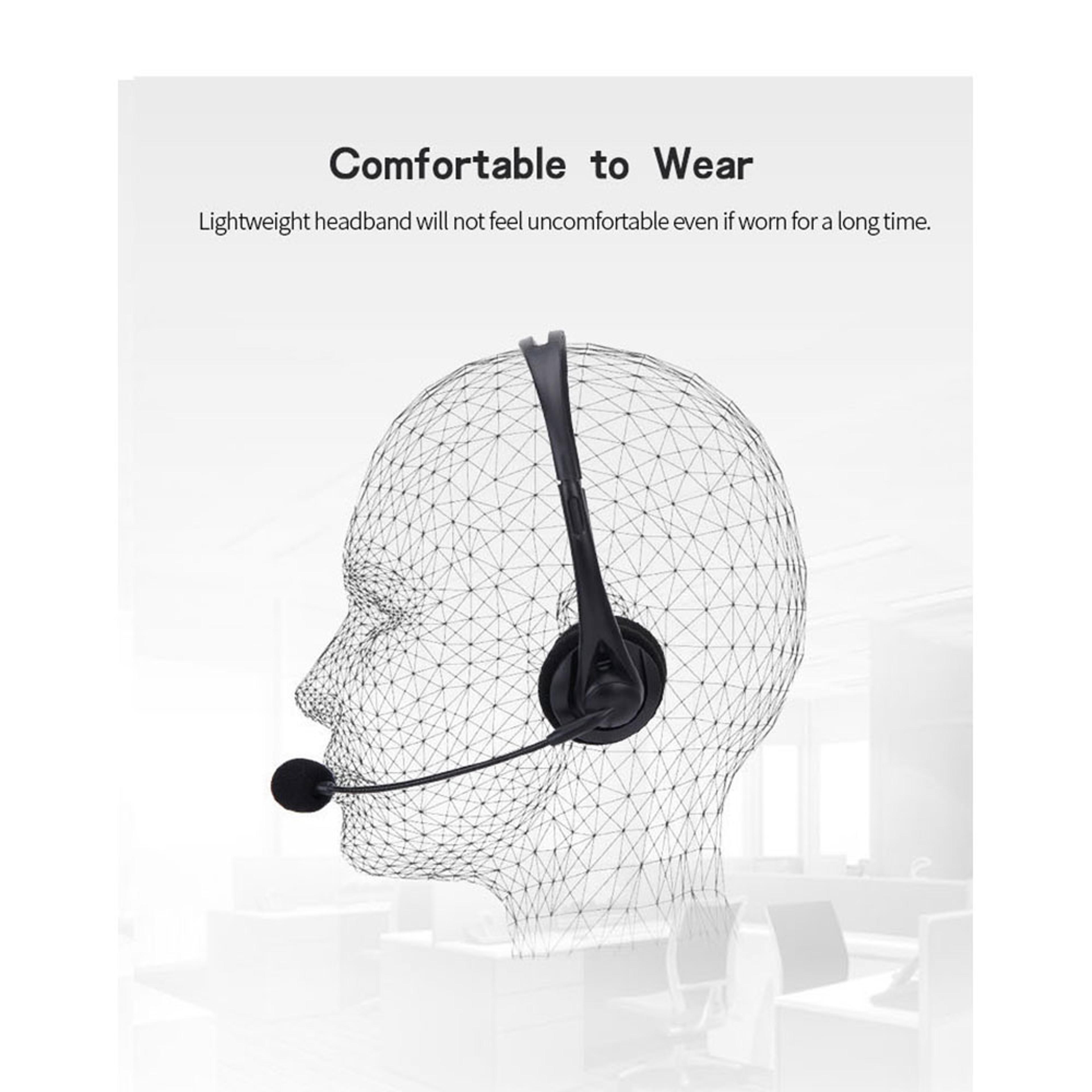 USB Computer Headset With Noise Cancelling Microphone For Video Calls And Online Meetings 4