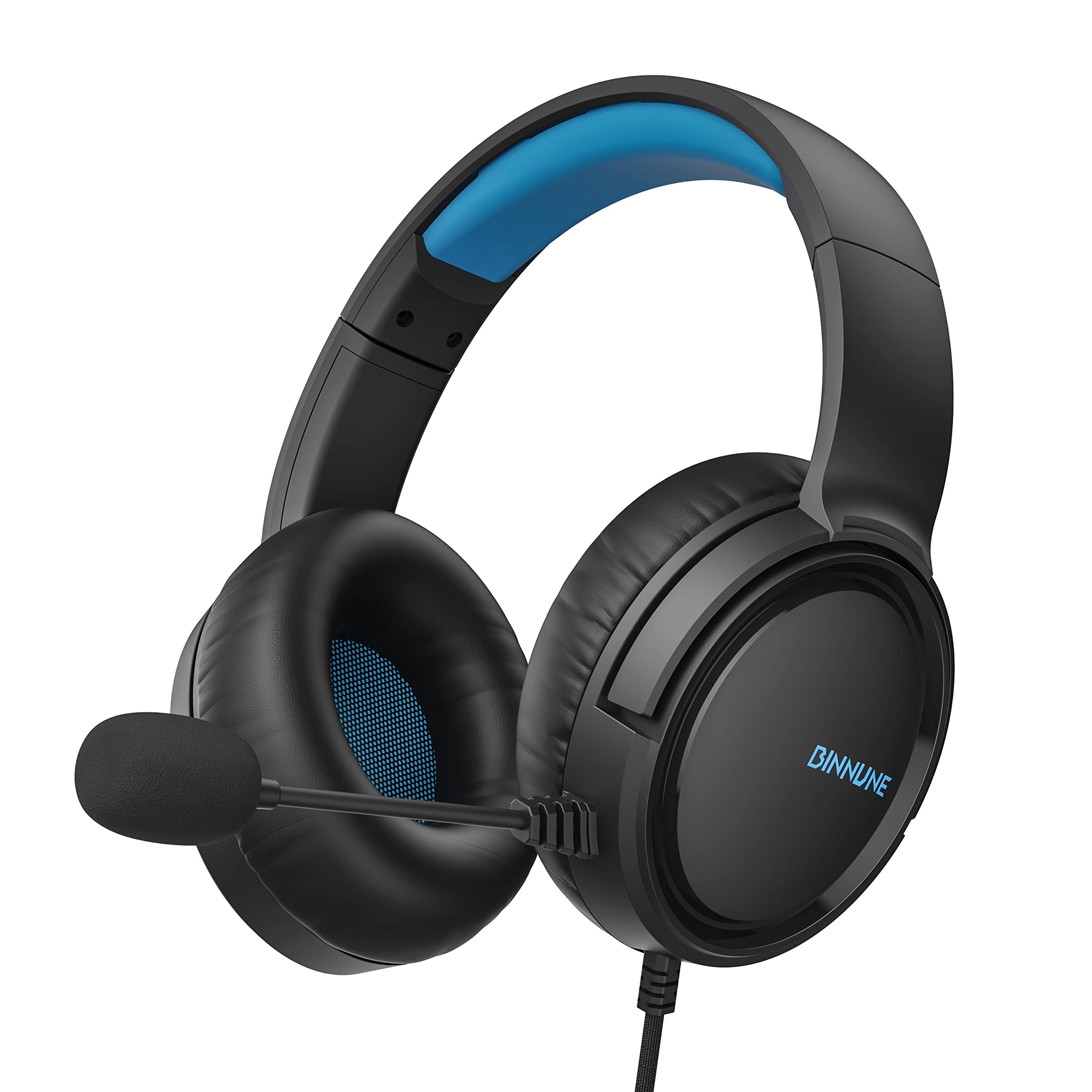 Gaming Headset With Mic For PC And Switch Stereo Wired Headphones 8