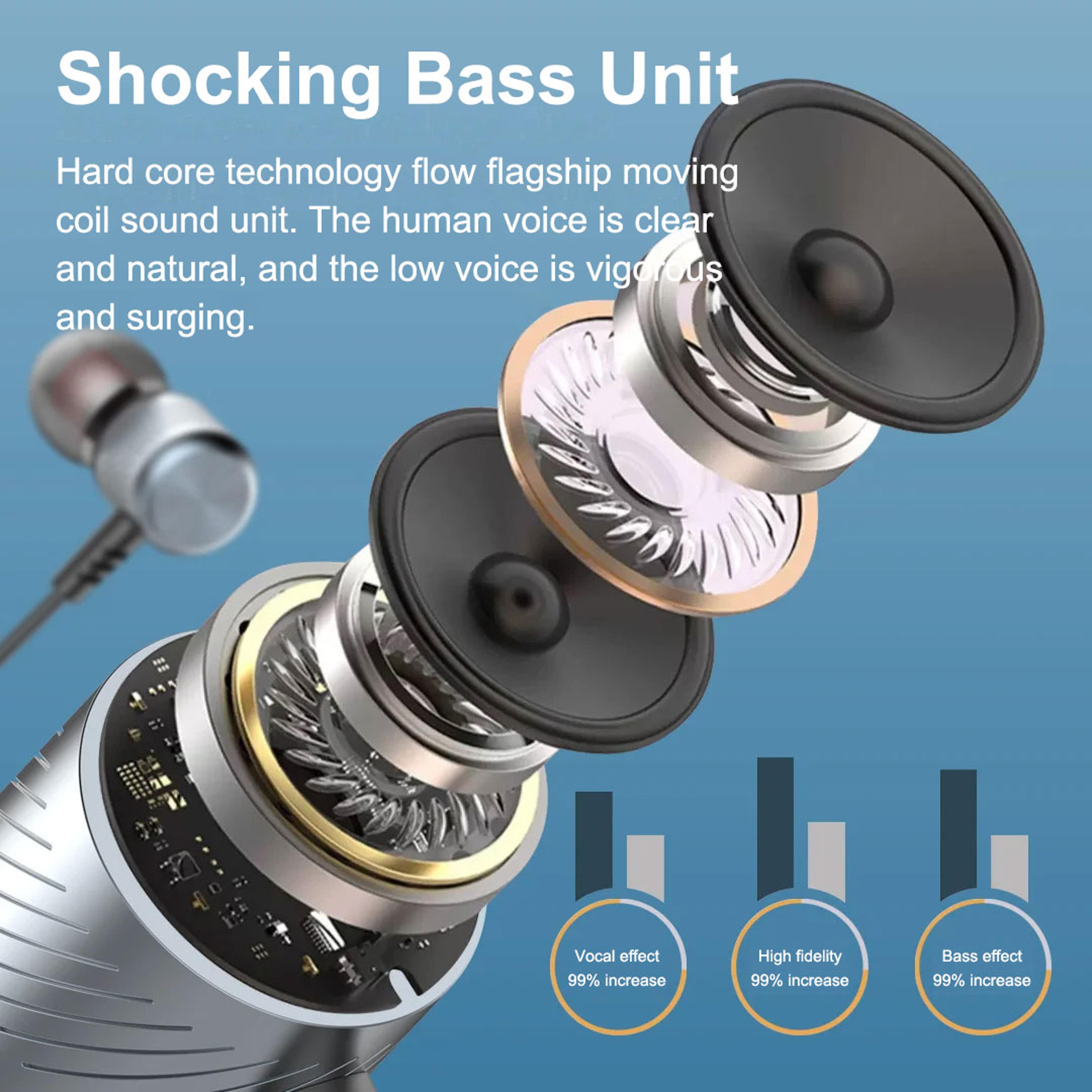 Gaming Wired Earbuds With Mic Stereo Bass And USB C Headphones 5