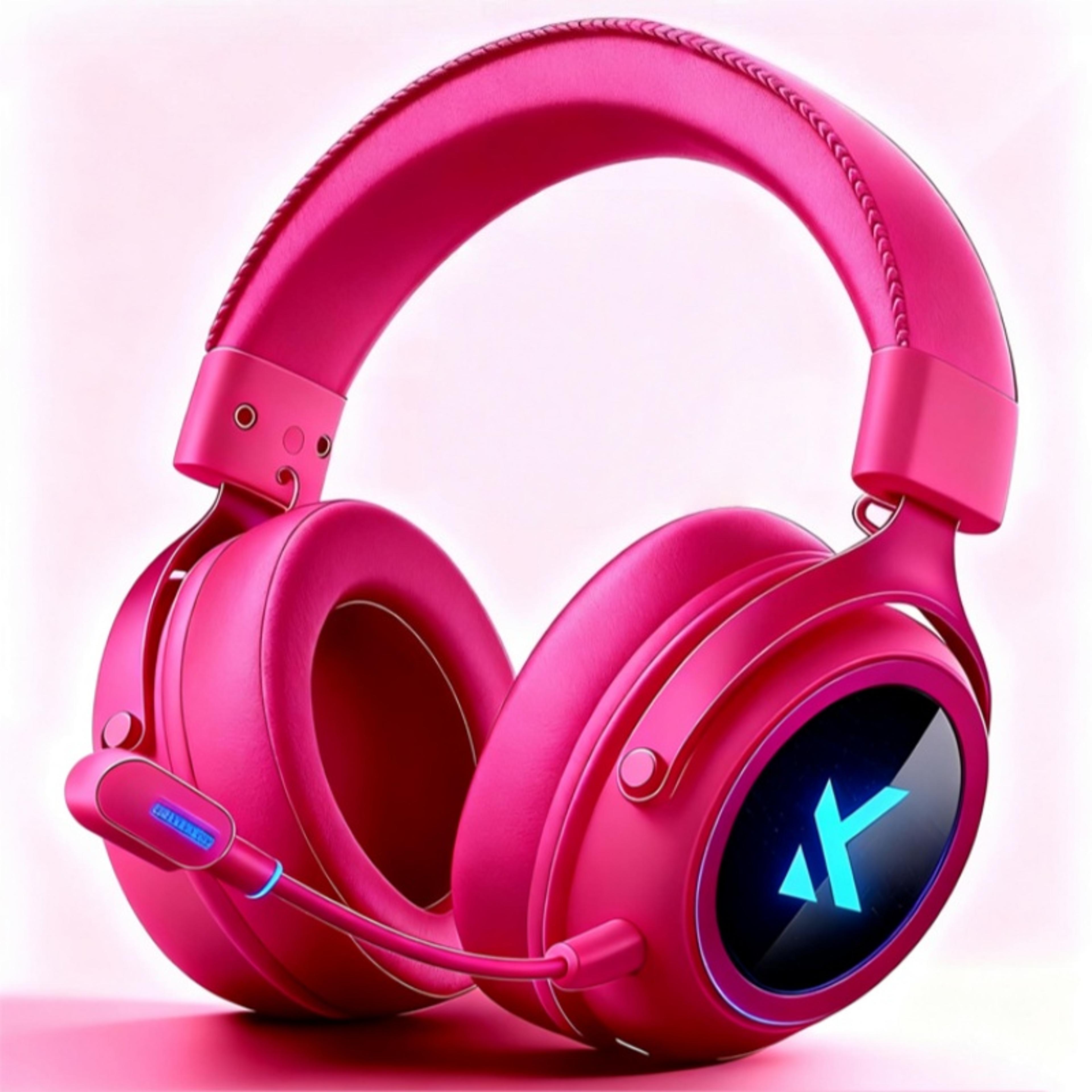 Wireless Gaming Headset Bluetooth Tri Mode Noise Cancelling Headphones 0