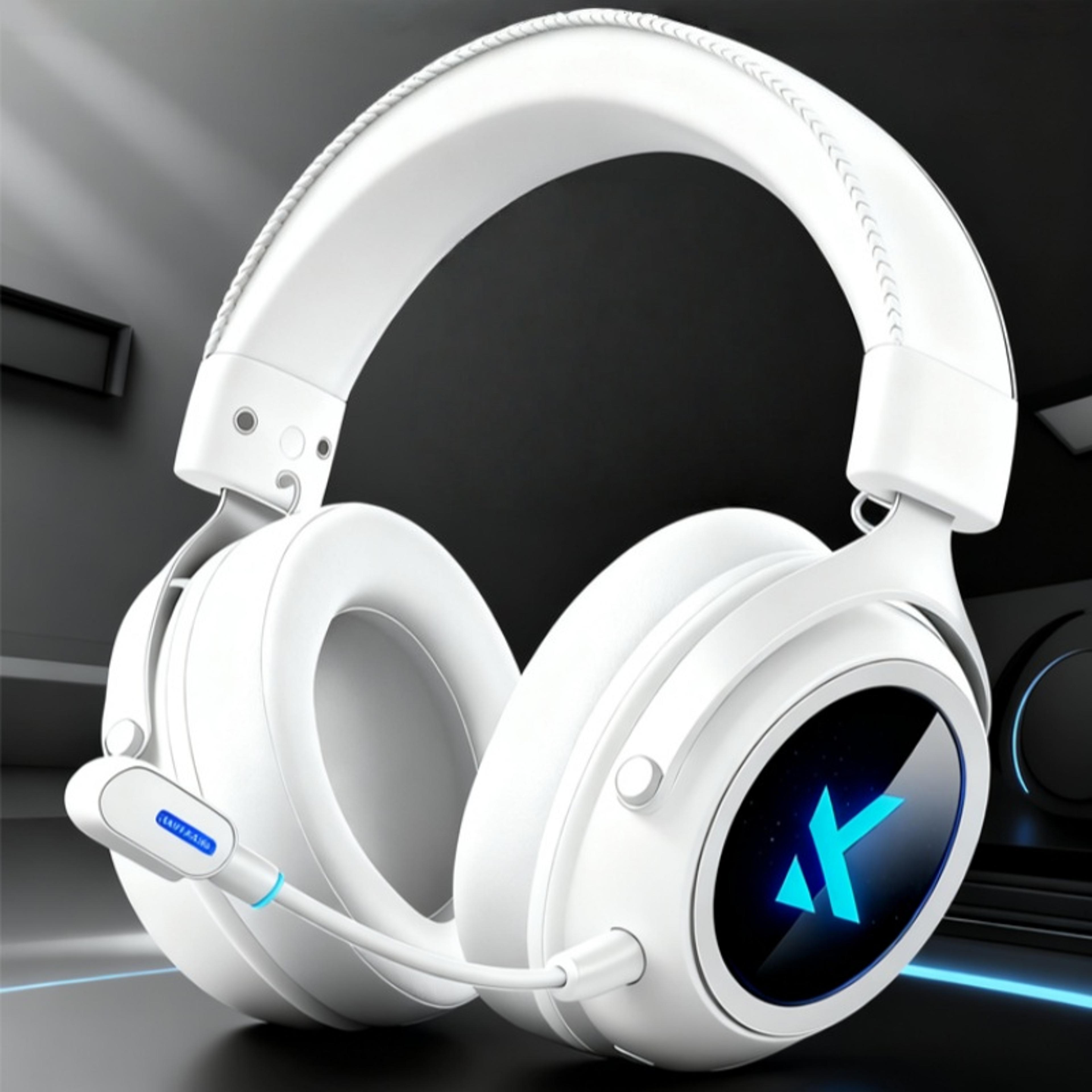 Wireless Gaming Headset Bluetooth Tri Mode Noise Cancelling Headphones 1
