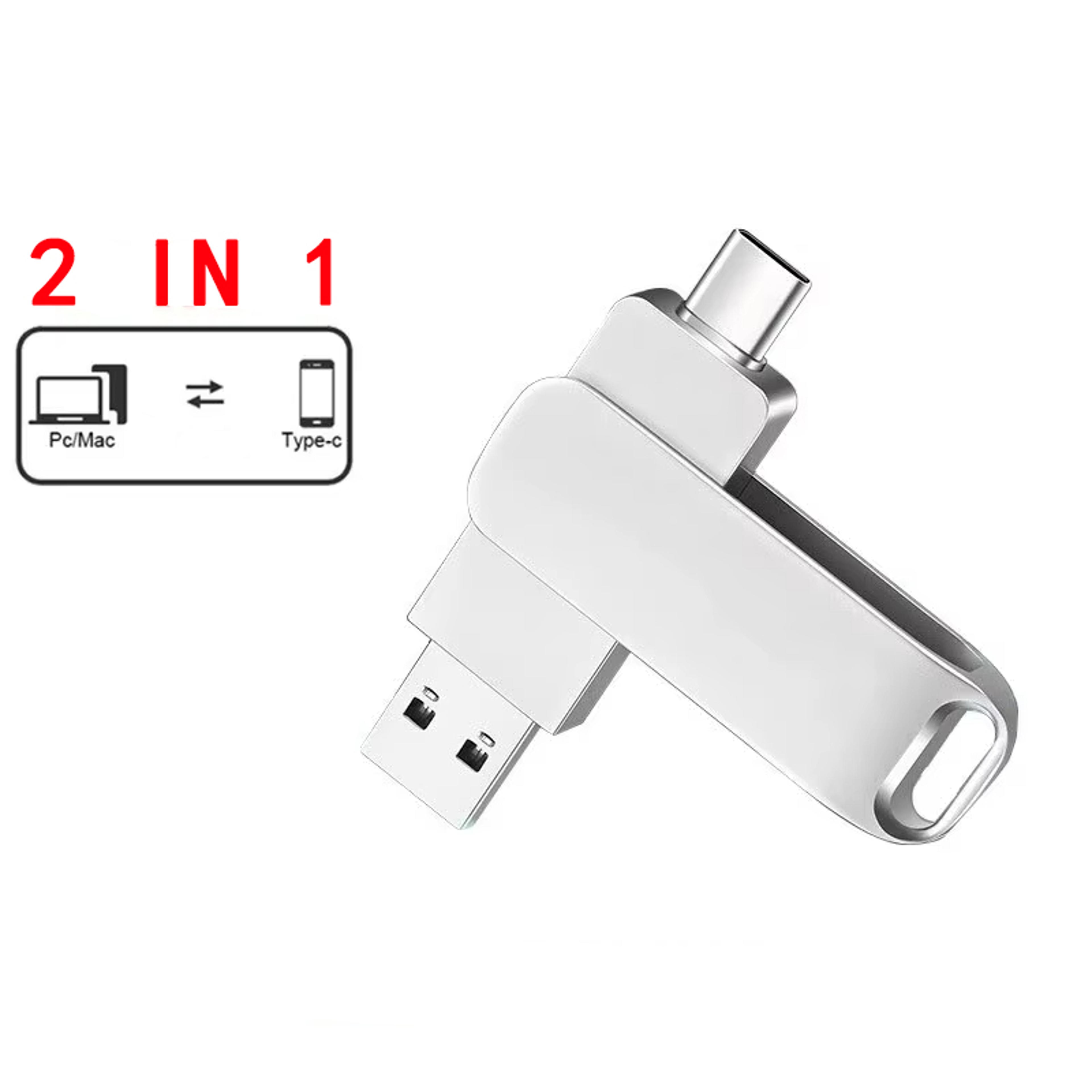 Dual Connect USB Type C Flash Drive OTG High Speed Memory Stick For Phone Tablet  PC 2