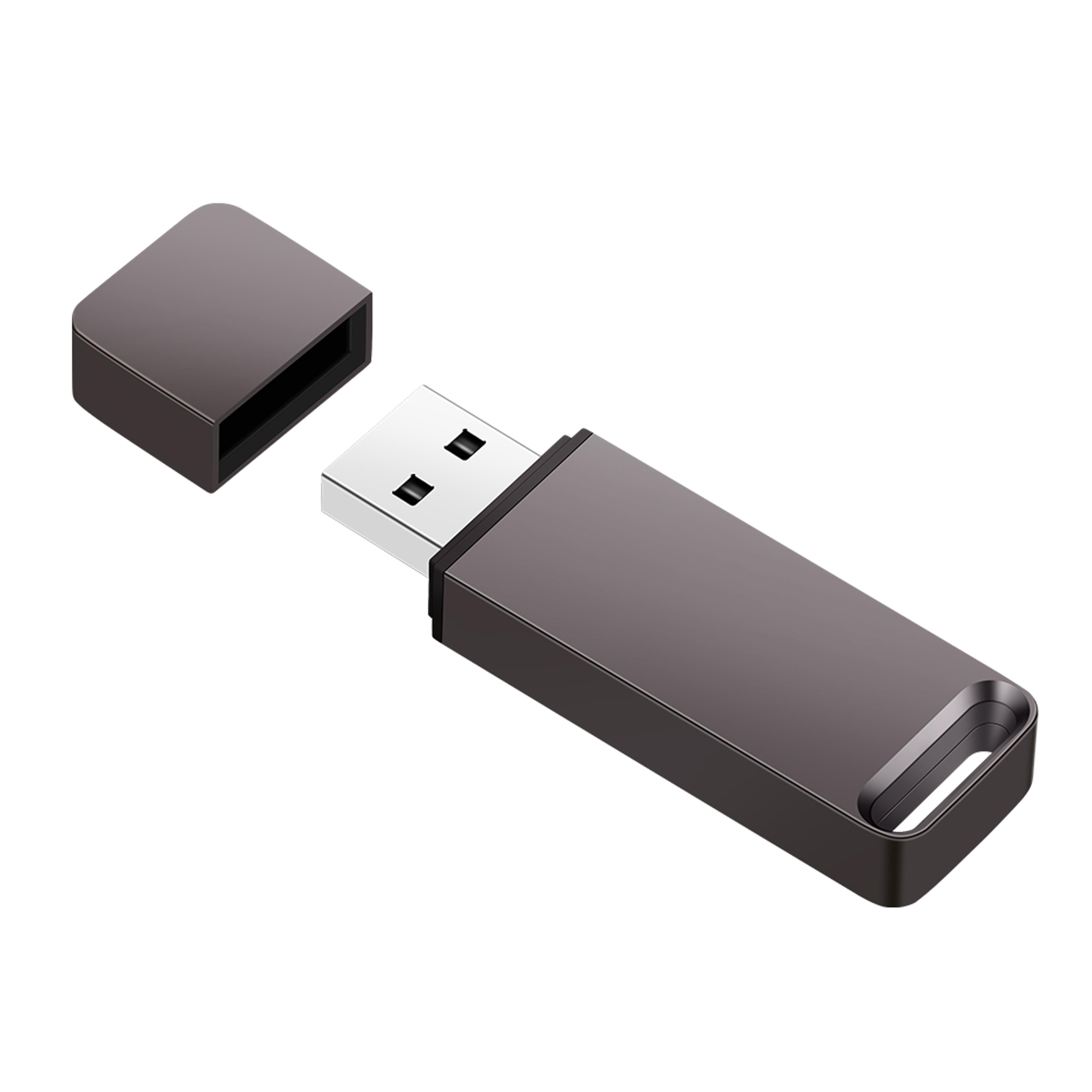Metal Waterproof USB Flash Drive High Capacity Memory Stick For PC  Laptop 1