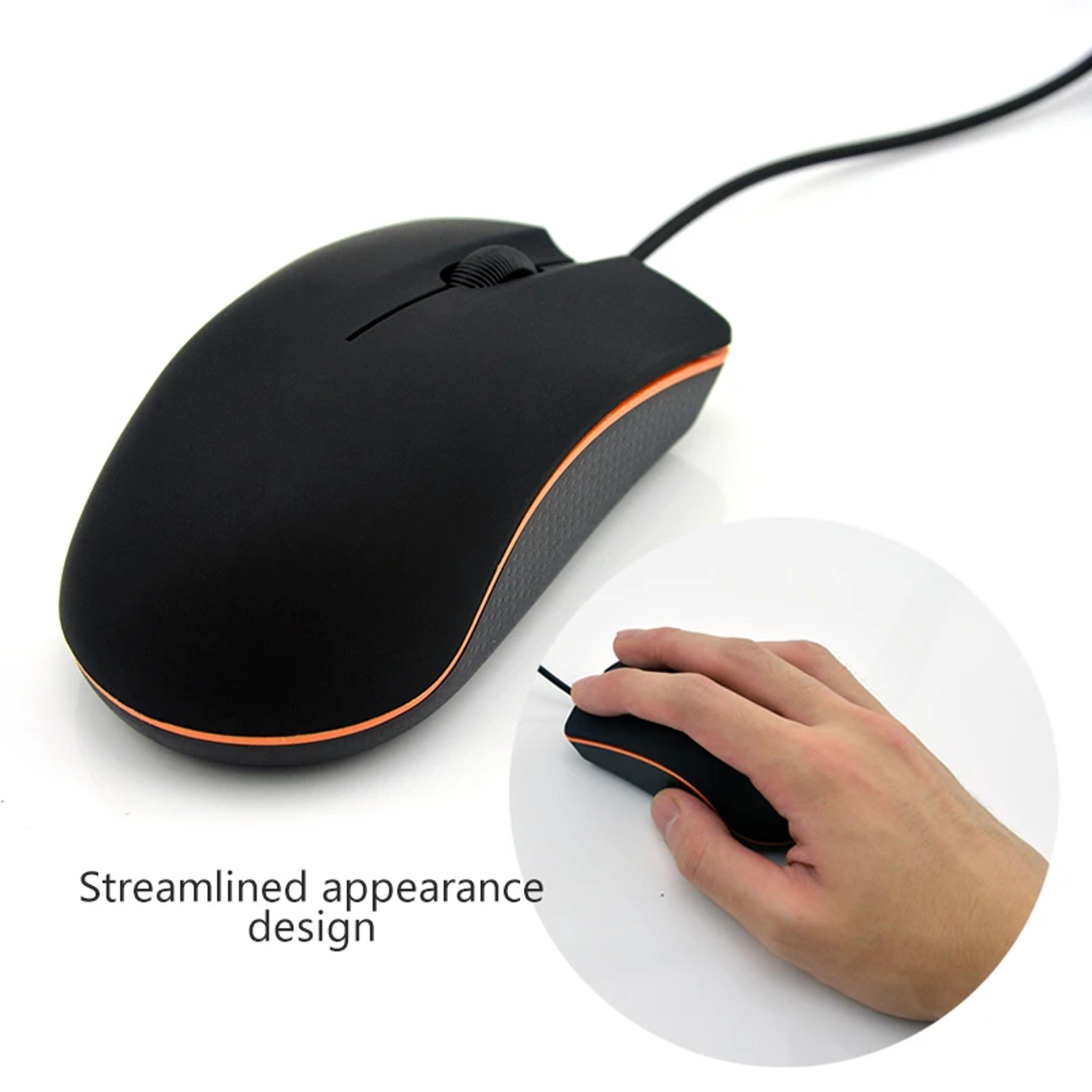 Ultra Slim Wired USB Mouse DPI Mini Optical Mouse For Laptop PC  Mac 1