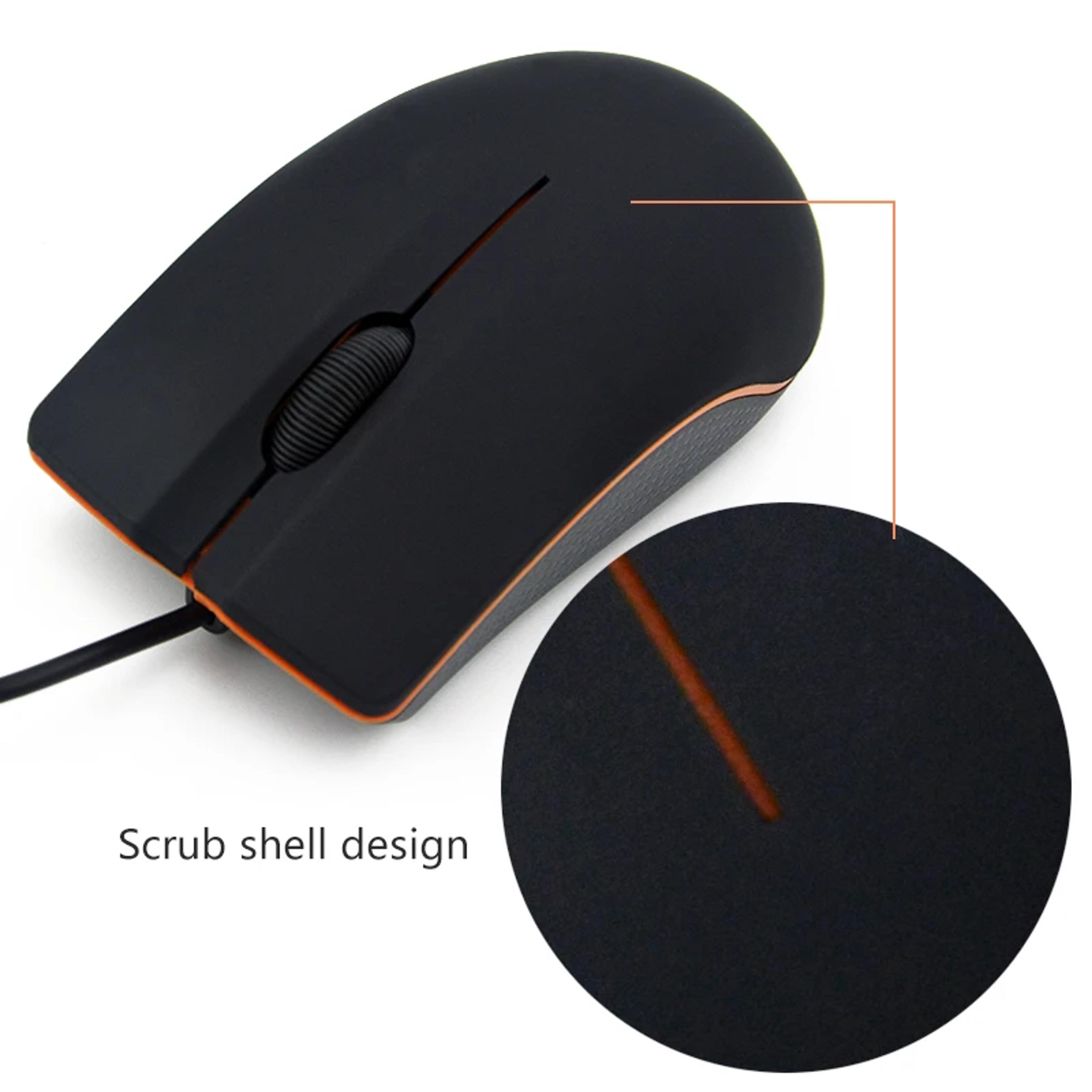 Ultra Slim Wired USB Mouse DPI Mini Optical Mouse For Laptop PC  Mac 2