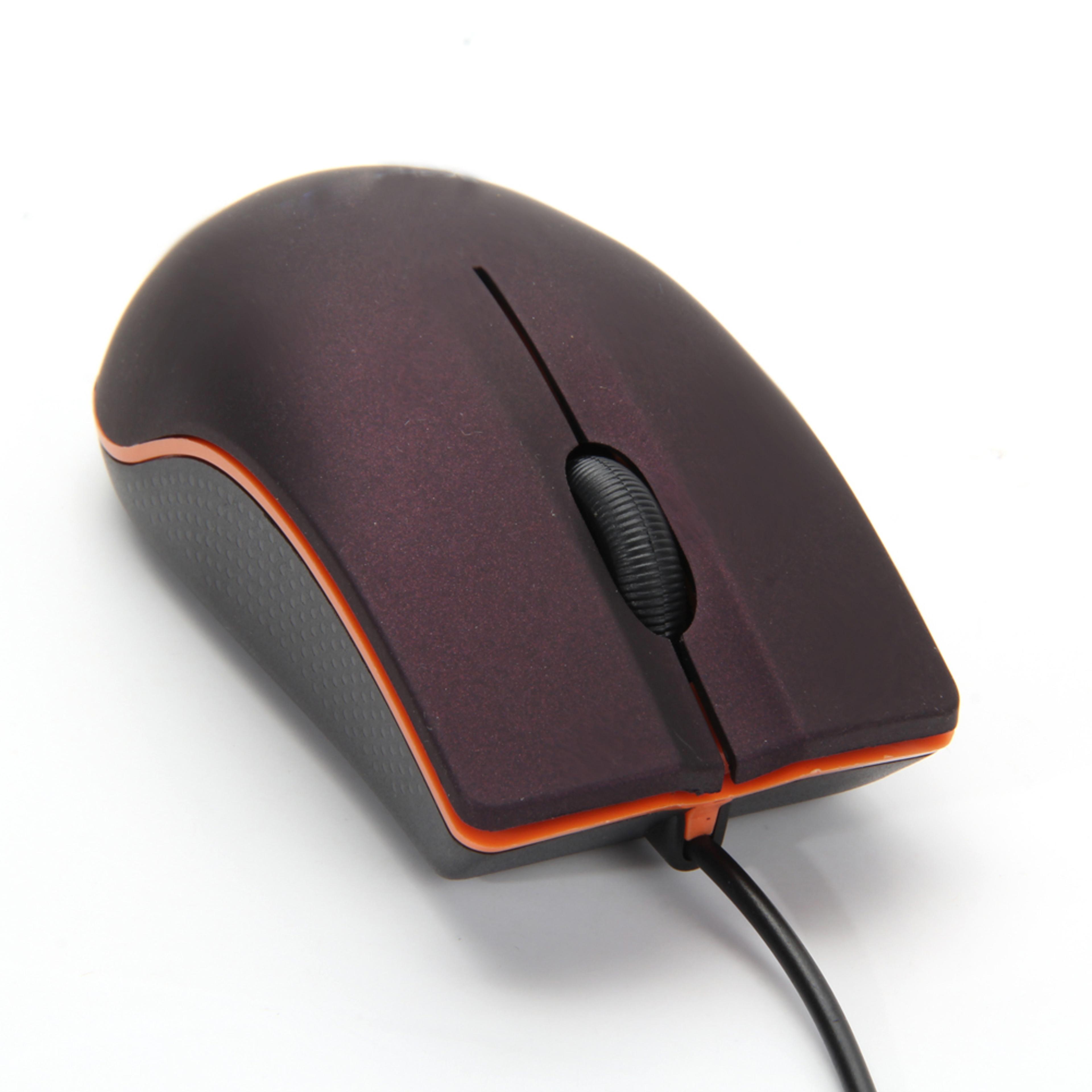 Compact USB Wired Optical Mouse For Laptop And PC Plug And Play 0