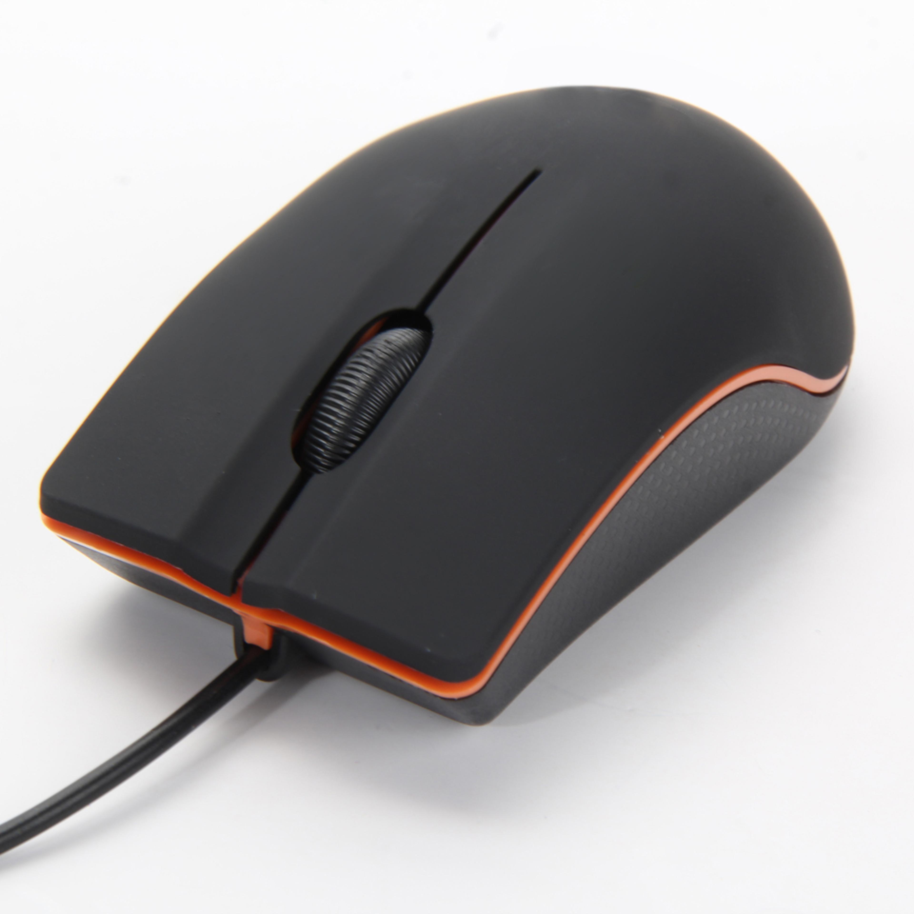 Compact USB Wired Optical Mouse For Laptop And PC Plug And Play 2