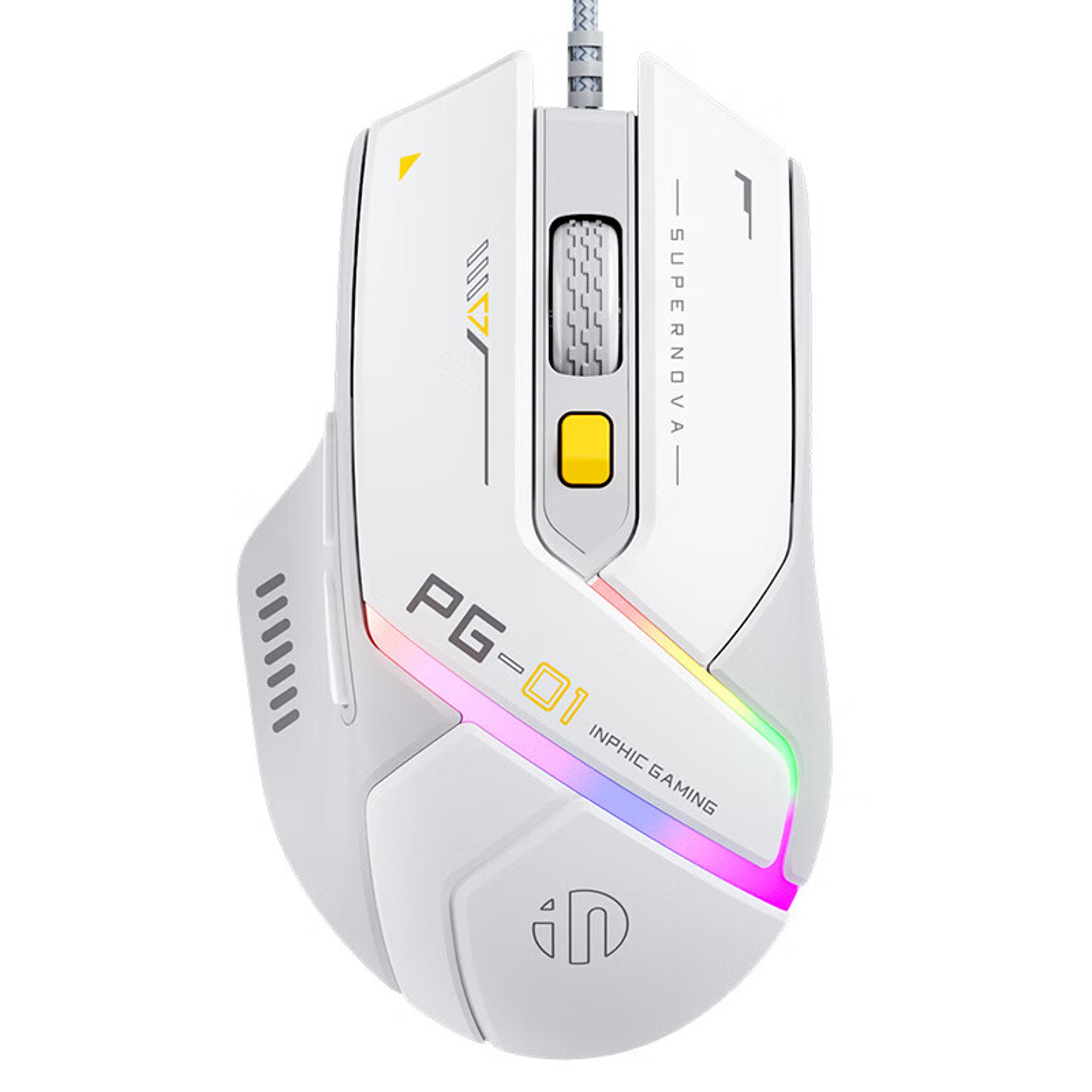 Wired Gaming Mouse With RGB Lighting And Ergonomic Precision For PC  Laptop 0