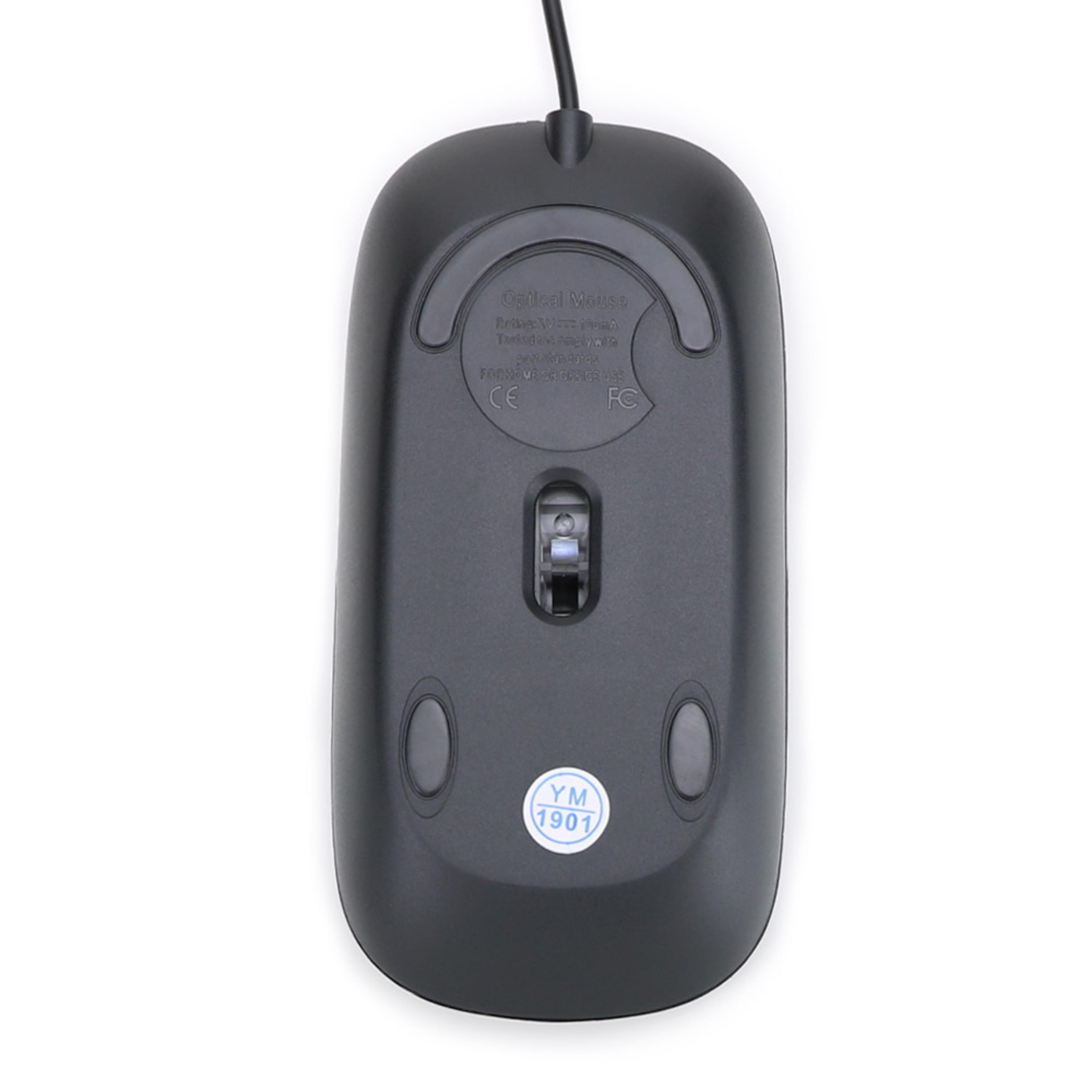 Ultra Slim USB Wired Mouse DPI Optical Mouse For Laptop PC Office  Home 3