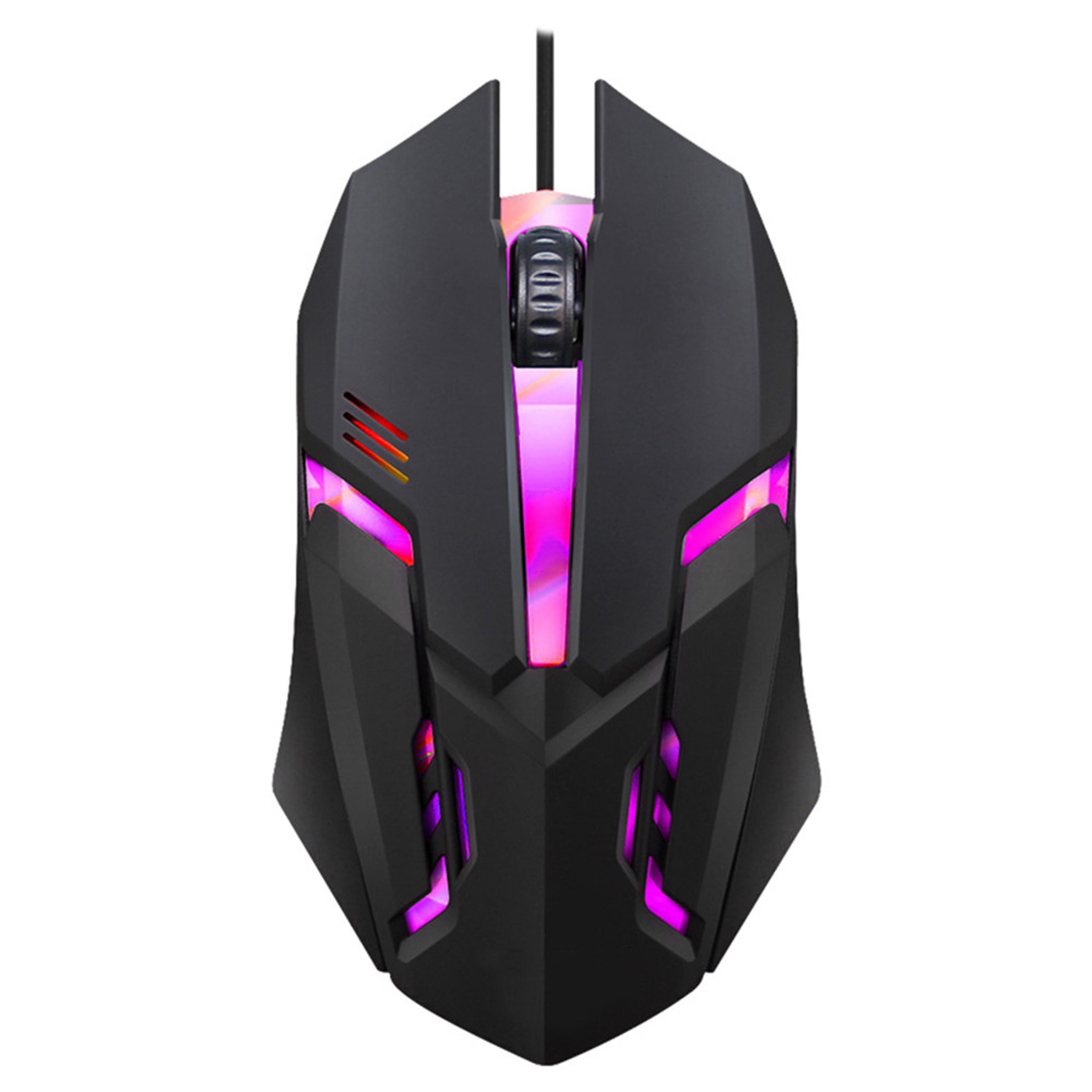 RGB Wired Gaming Mouse With LED Lights USB Optical Mouse For PC Laptop  Desktop 0