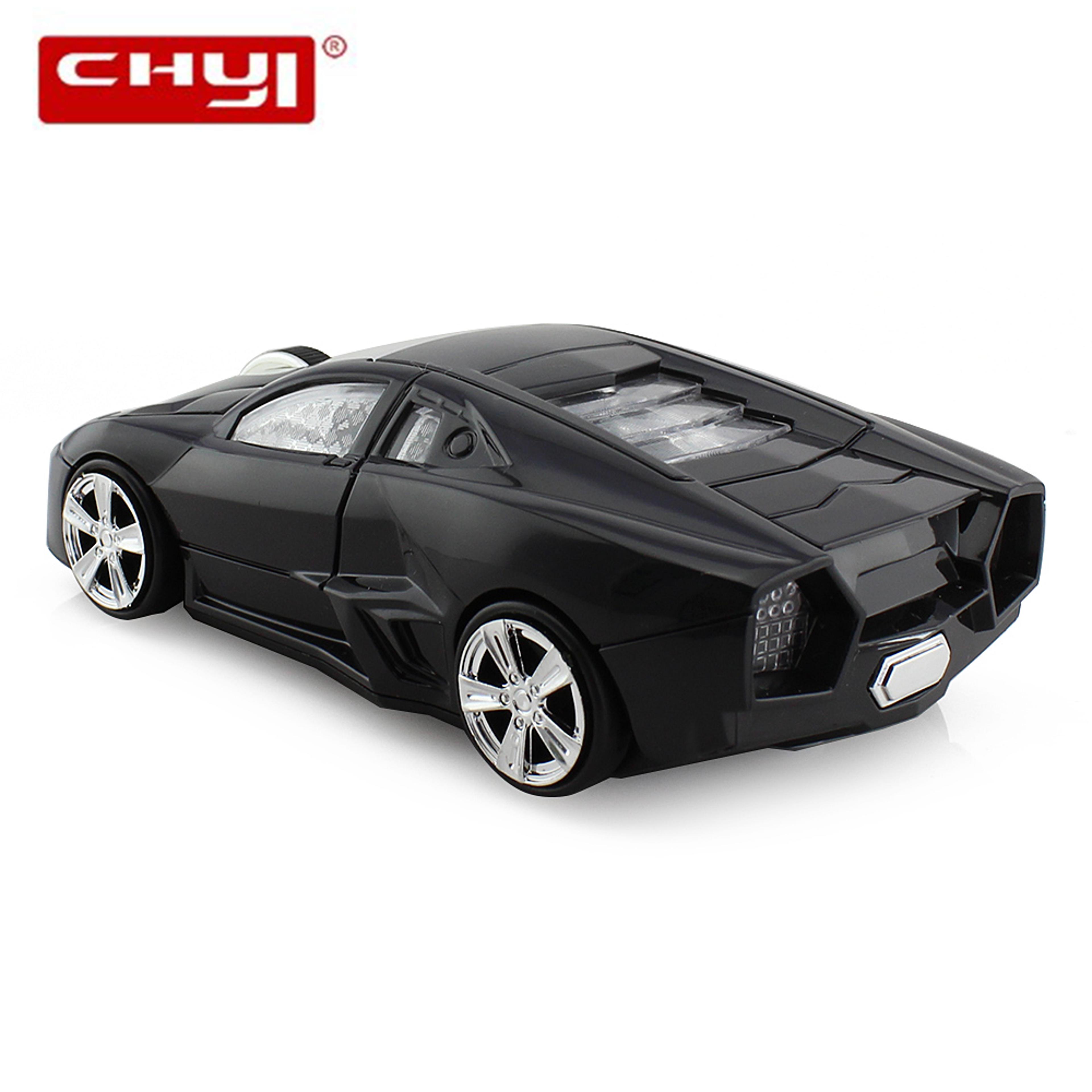 Wireless Car Shaped Mouse DPI Optical Gaming Mouse For Laptop PC Notebook 3