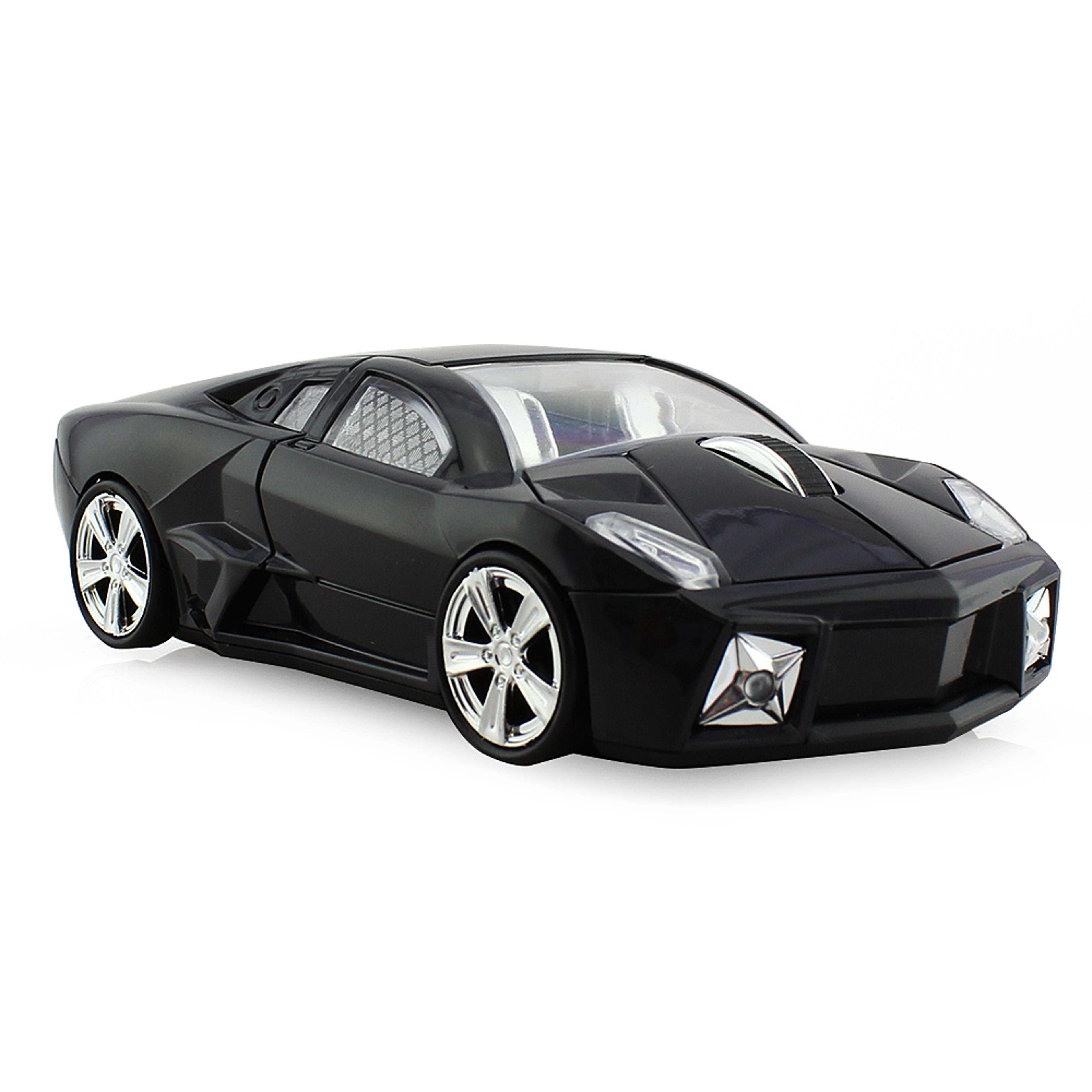 Wireless Car Shaped Mouse DPI Optical Gaming Mouse For Laptop PC Notebook 7