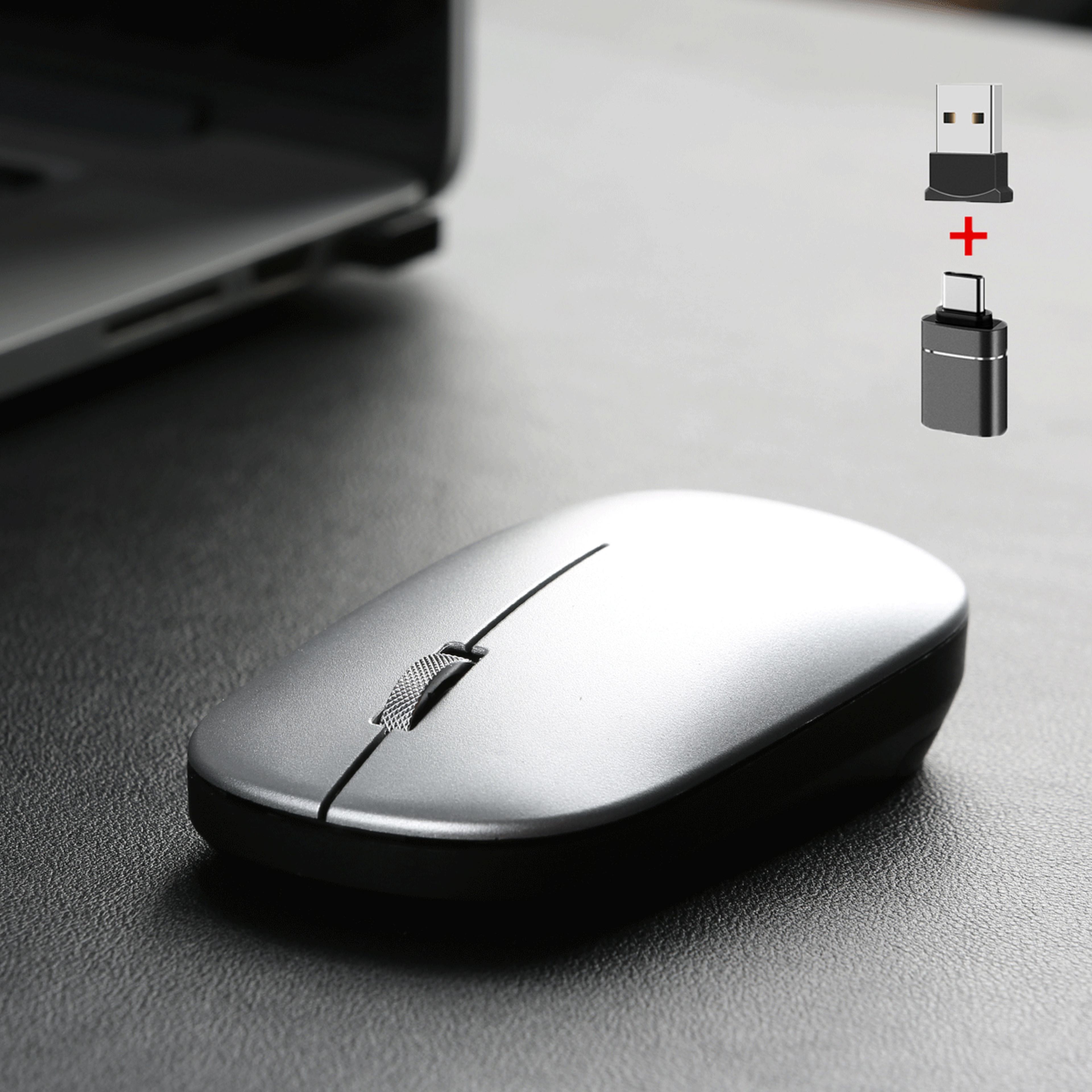 Wireless Mouse Ergonomic Portable Laptop Mouse For Office  Gaming 7
