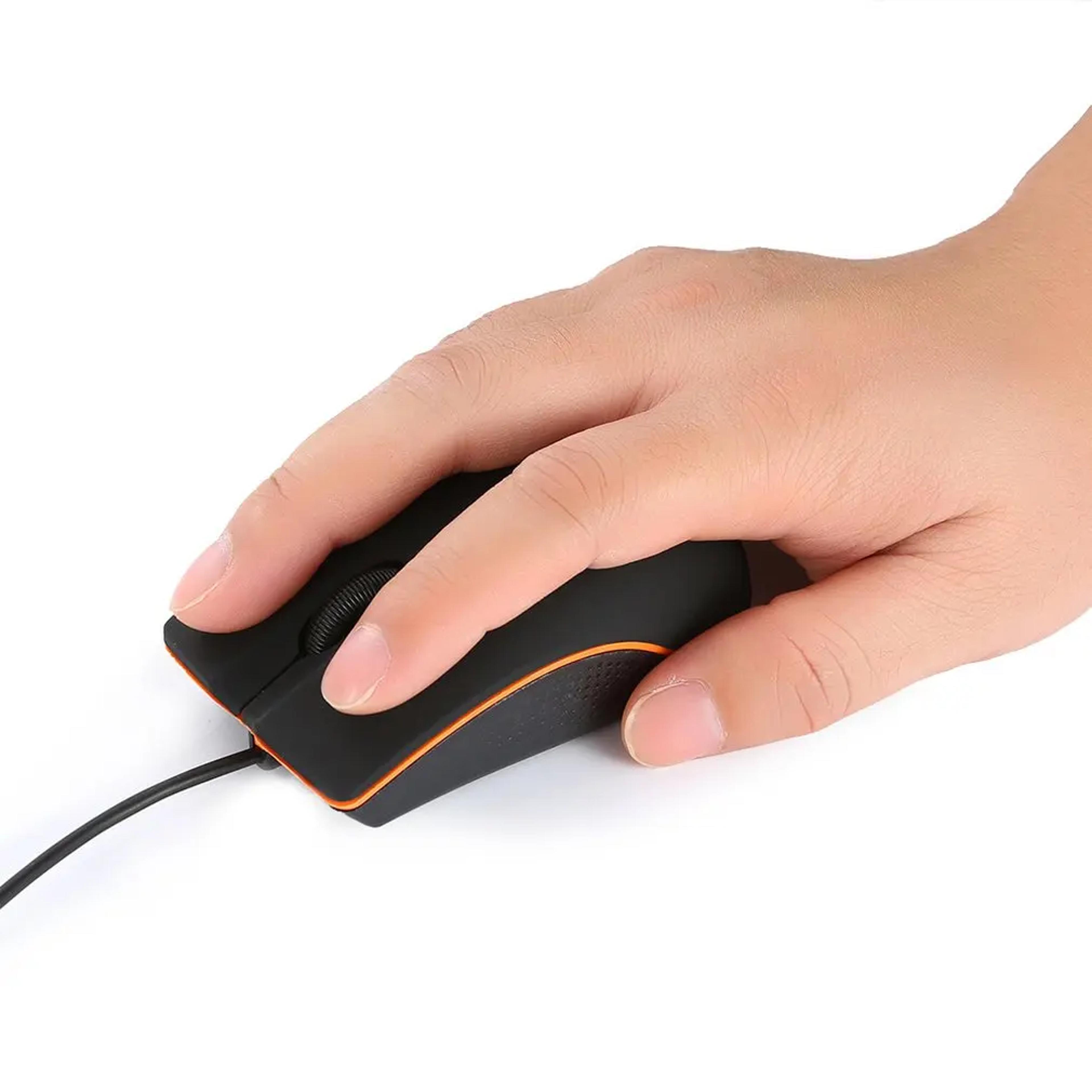 Wired USB Mouse For Office Laptop And Desktop With Non Slip Grip 3