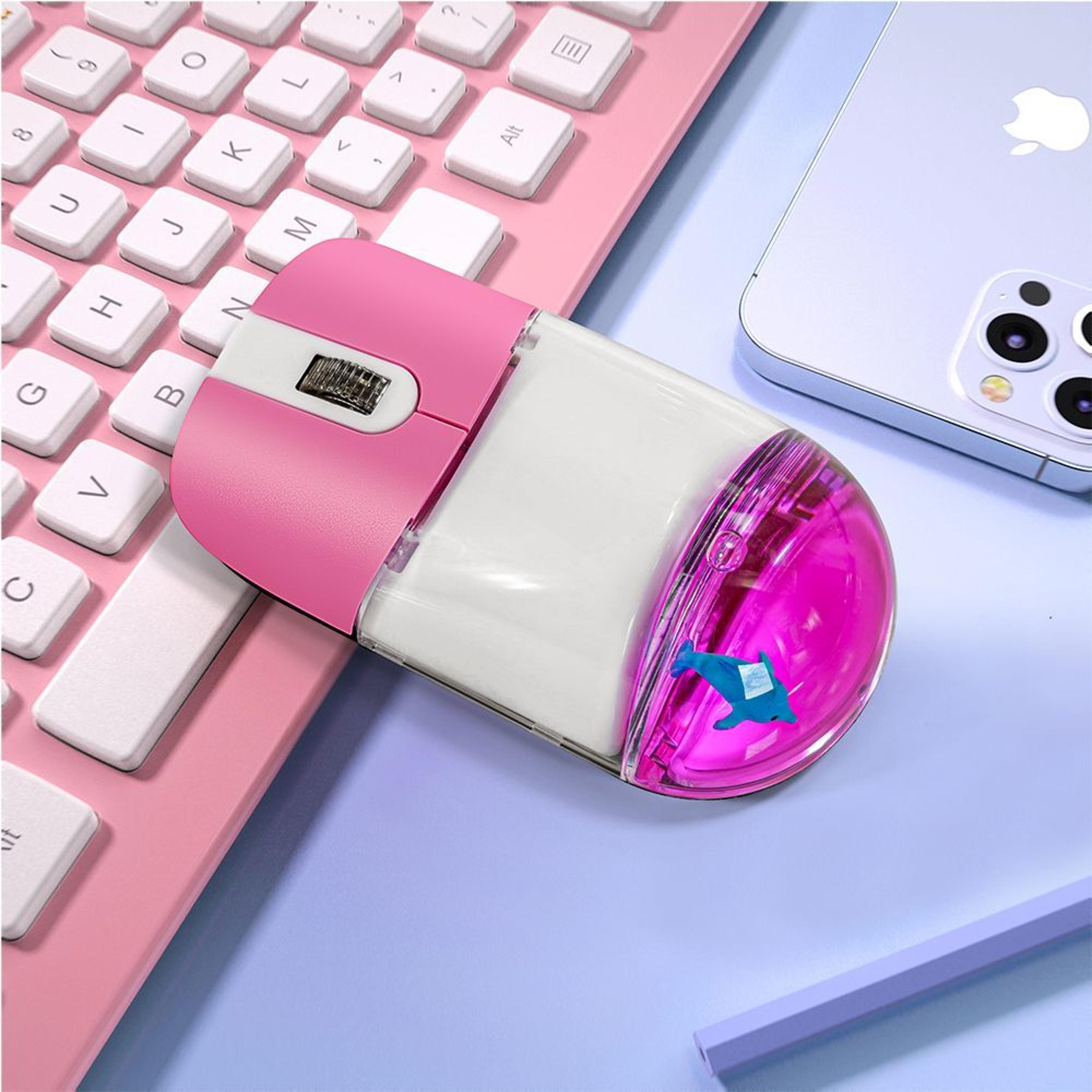 Cute Floating Animal Wireless Mouse With Bluetooth Silent Click For Laptop PC  Tablet 2