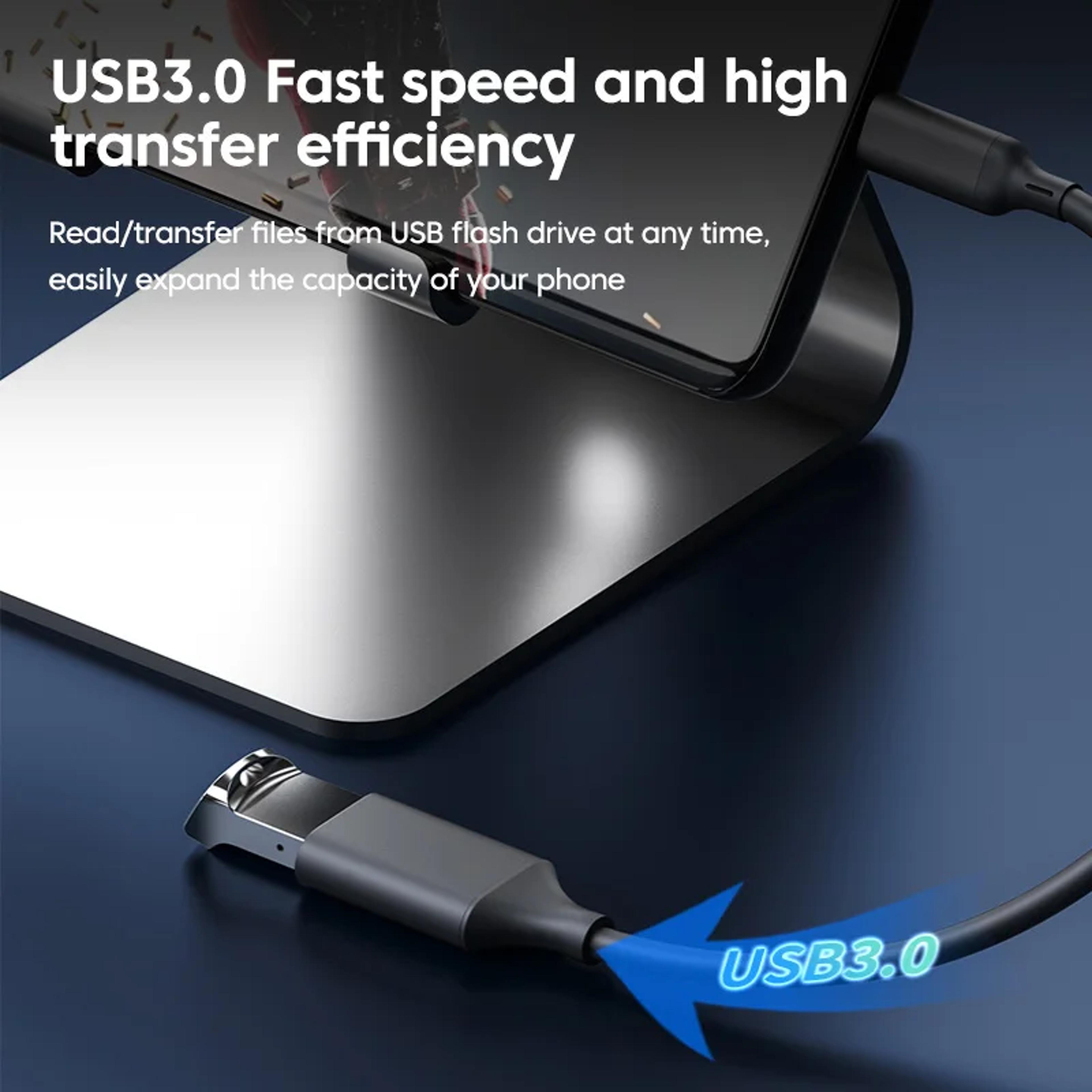 USB C To USB Adapter USB OTG Converter Cable For Flash Drives Keyboards  More 3