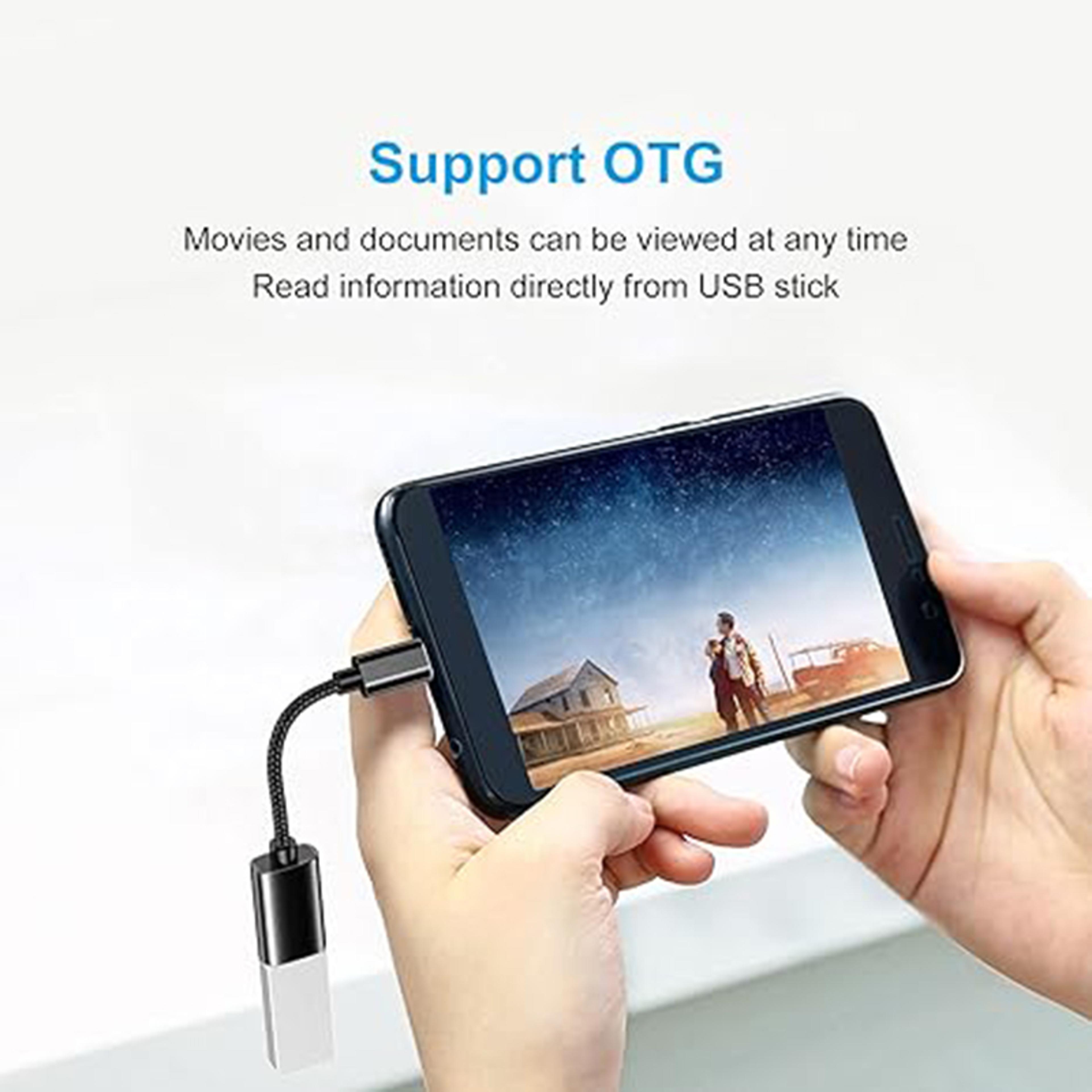 USB C OTG Adapter Type C To USB Adapter For MacBook  USB Accessories 3
