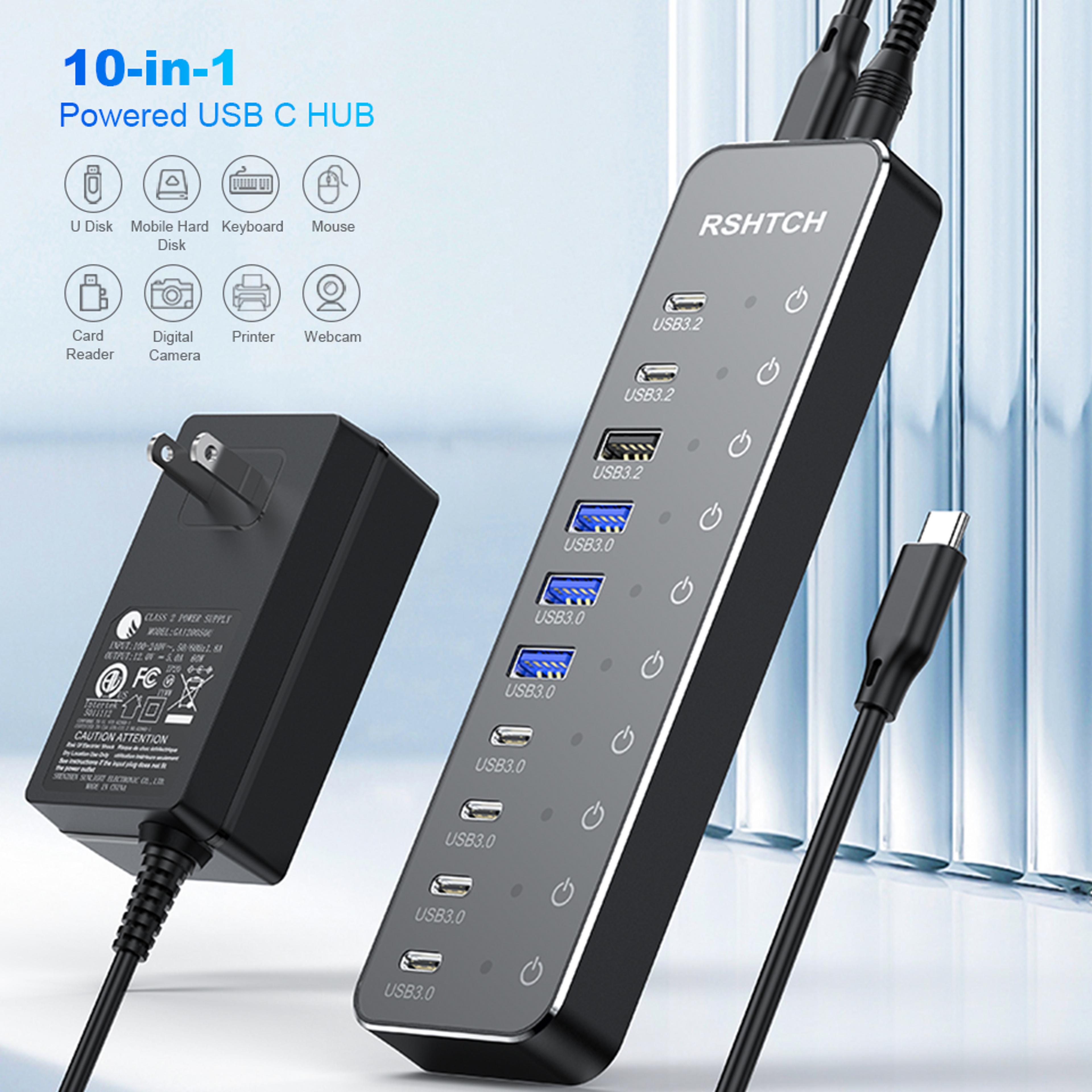 USB Hub Multiport Docking Station USB C Splitter MacBook USB Hub 1