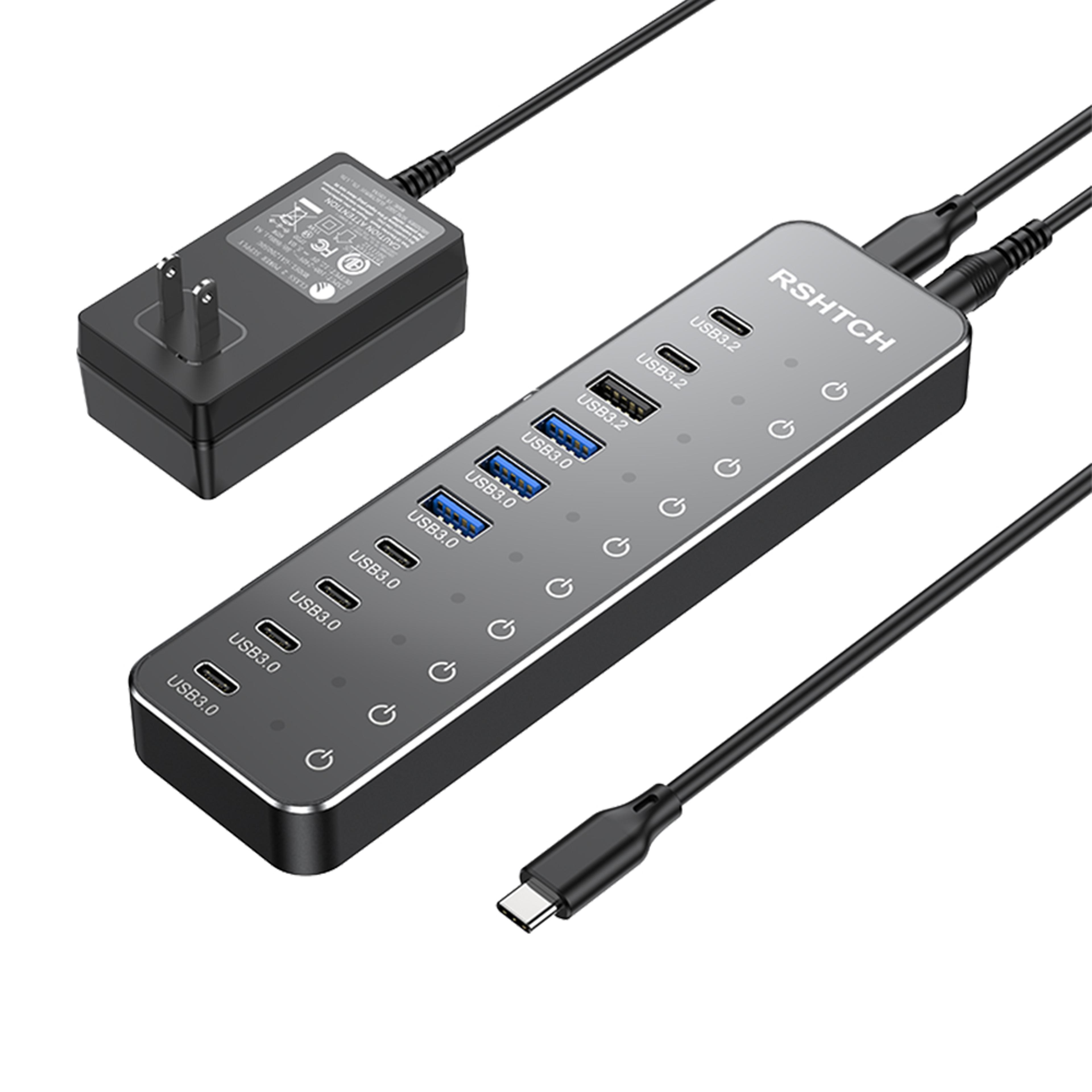 USB Hub Multiport Docking Station USB C Splitter MacBook USB Hub 0