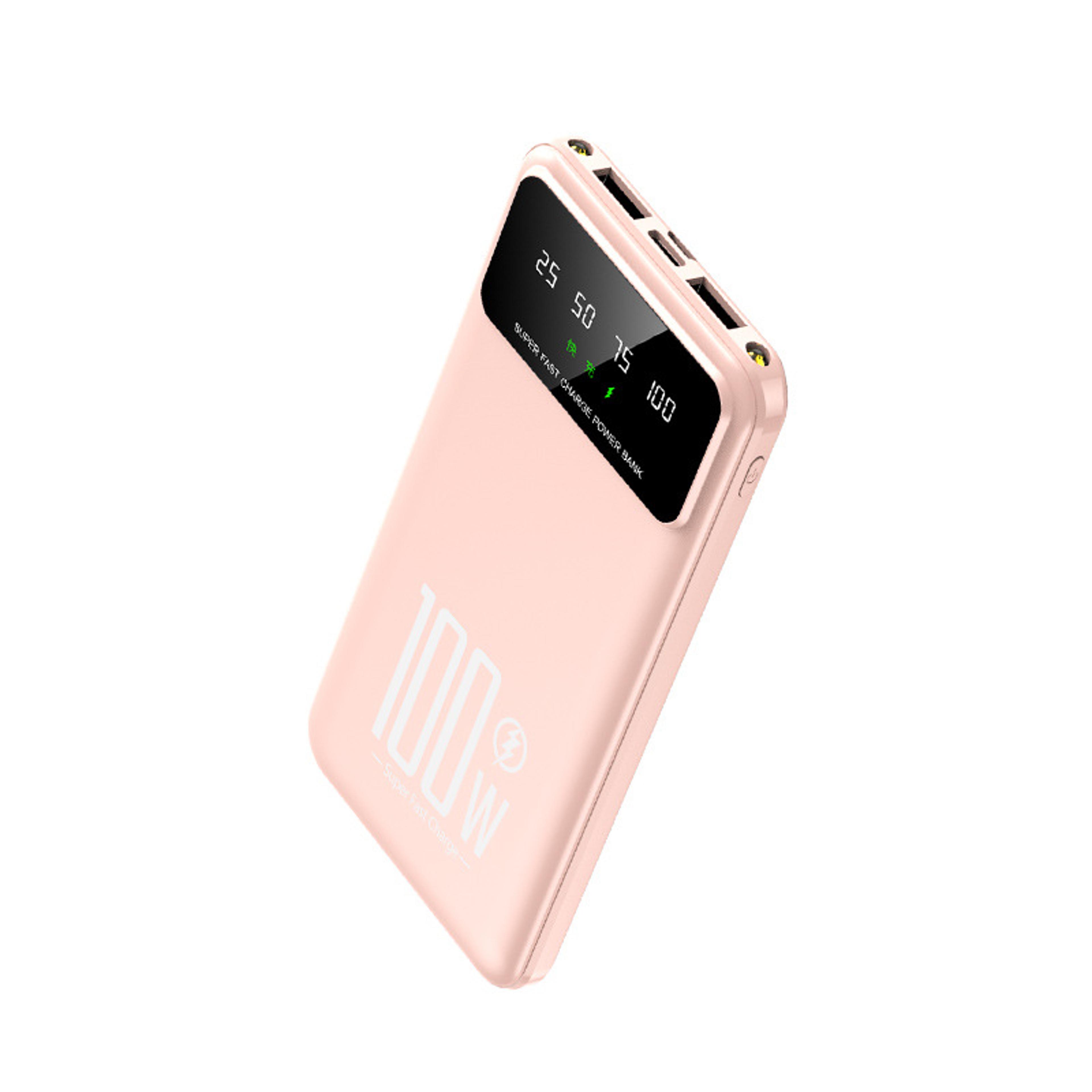 Fast Charging Power Bank With Digital Display USB C Portable Battery Pack 0