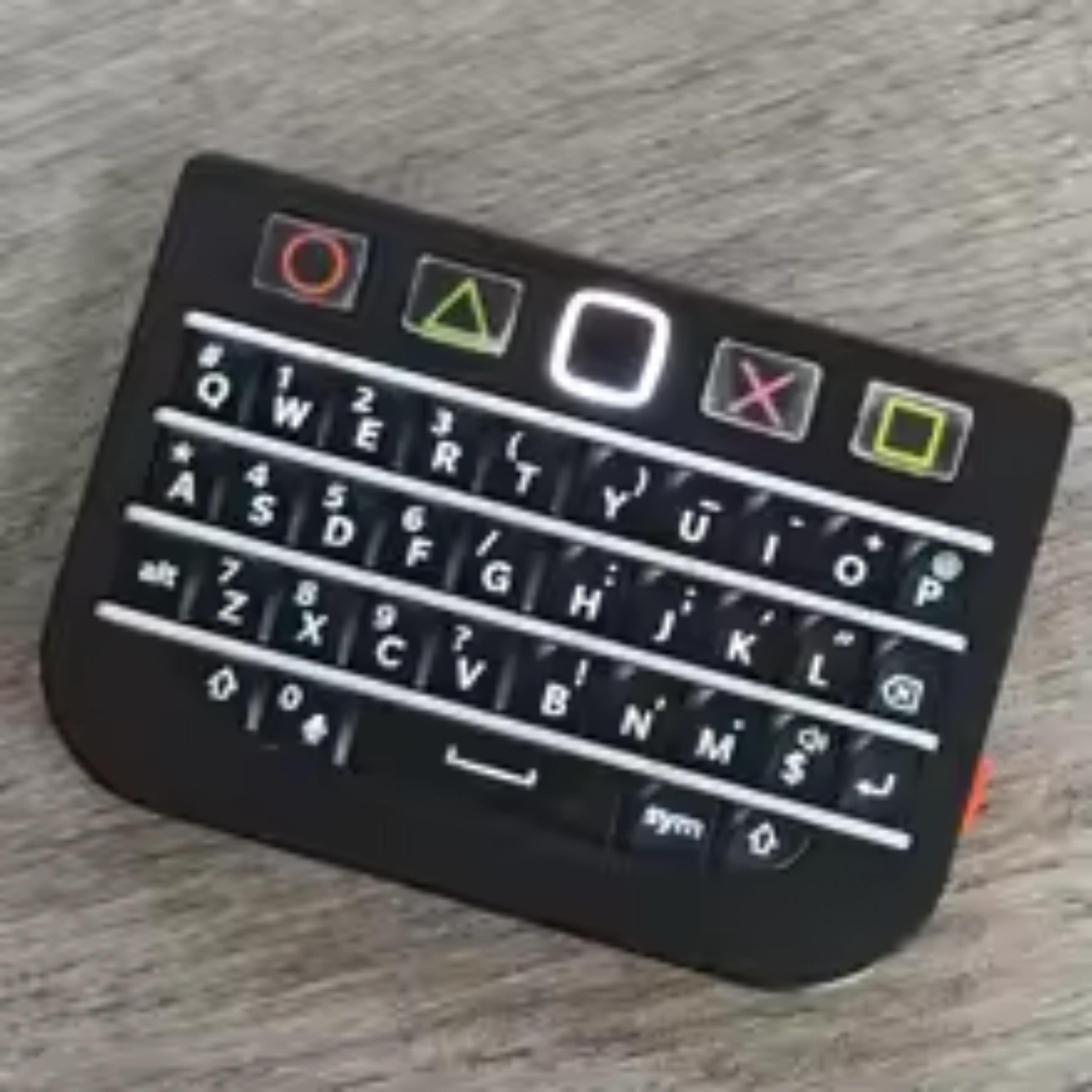 Mini Bluetooth Keyboard With USB Dual Mode QWERTY Wireless Keypad For Phone Tablet PC  Laptop 1