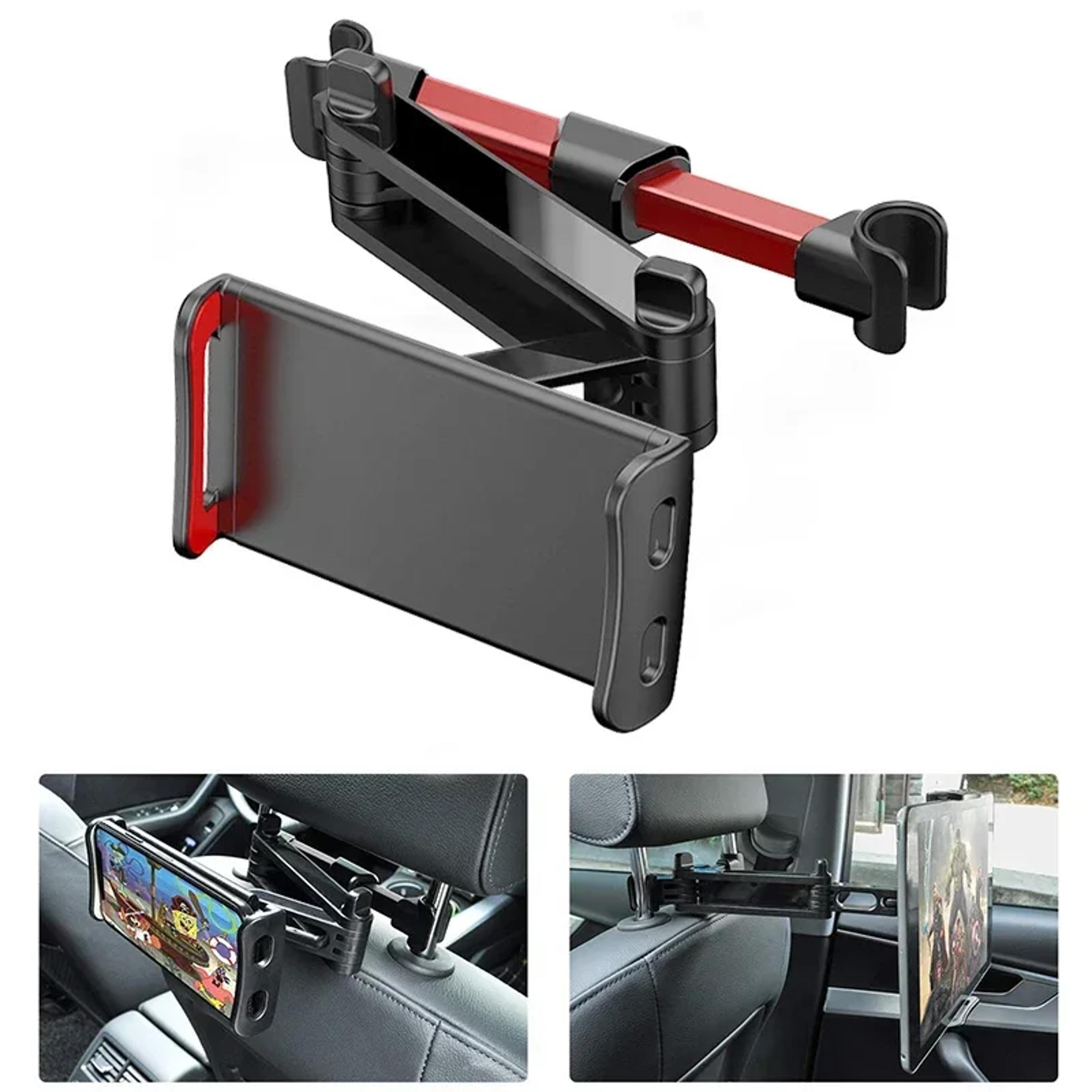 Rotating Car Tablet Holder Adjustable Tablet Headrest Mount For IPad Tablets  Phones 5